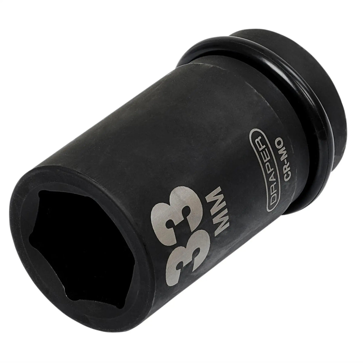 Draper Hi-TORQ® Deep Impact Socket 1" Sq. Dr. 33mm 05147 White Rose Tools
