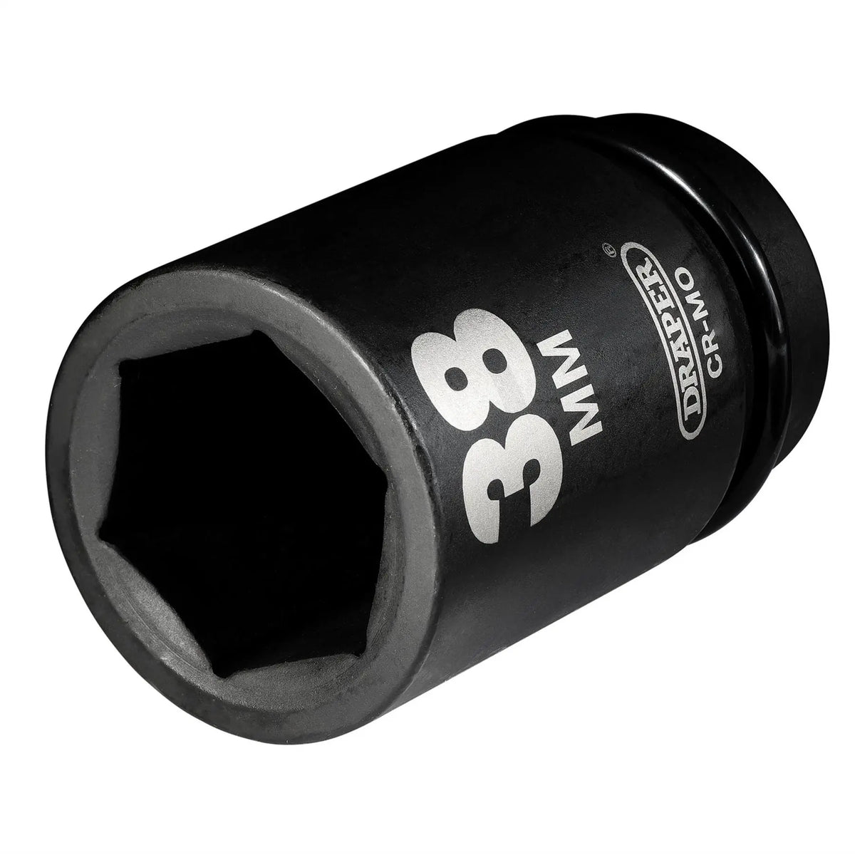 Draper Hi-TORQ® Deep Impact Socket 1" Sq. Dr. 38mm 05151 White Rose Tools