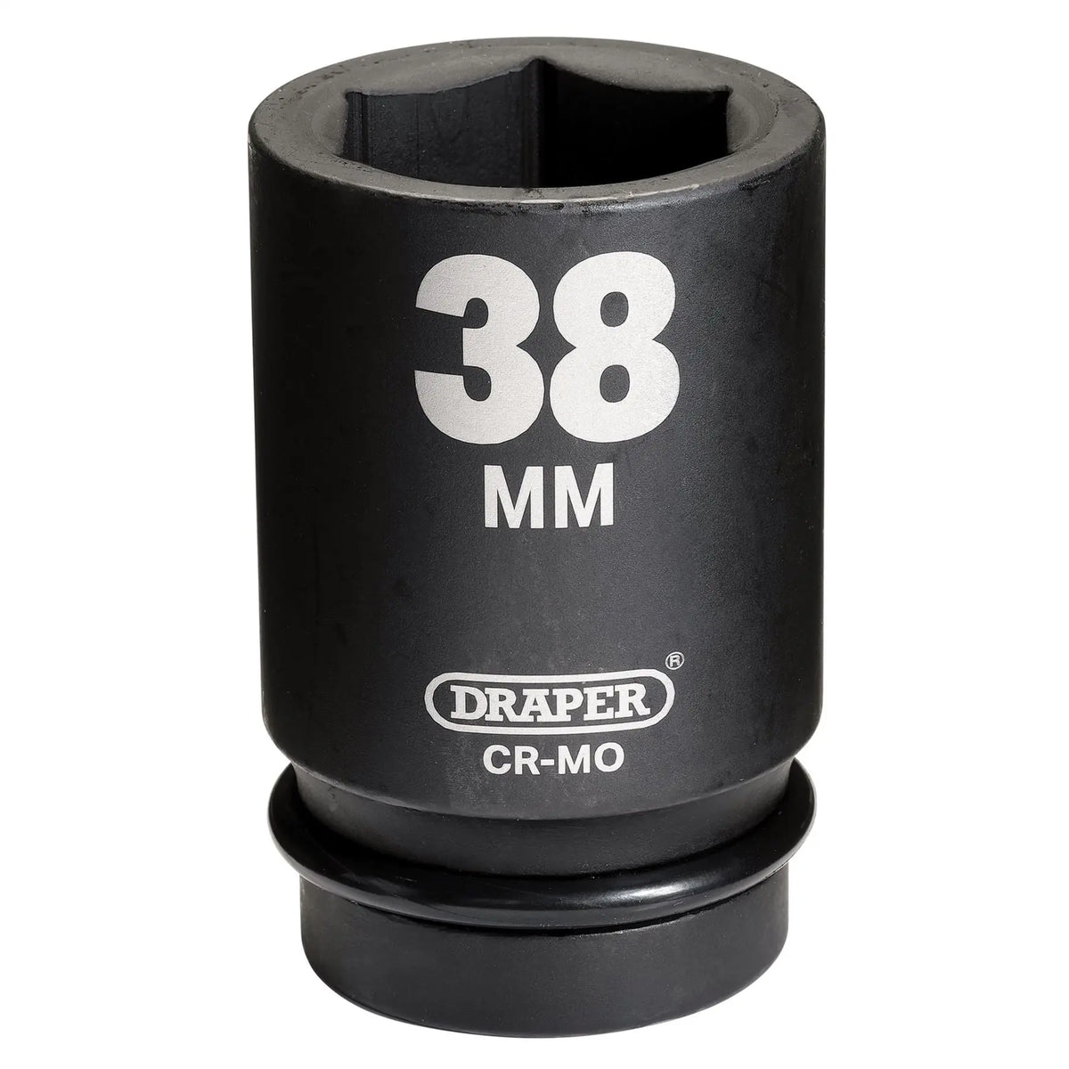 Draper Hi-TORQ® Deep Impact Socket 1" Sq. Dr. 38mm 05151 White Rose Tools