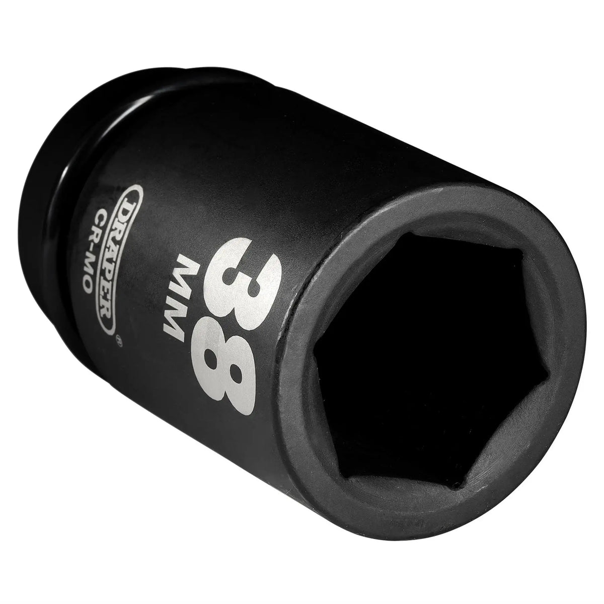 Draper Hi-TORQ® Deep Impact Socket 1" Sq. Dr. 38mm 05151 White Rose Tools