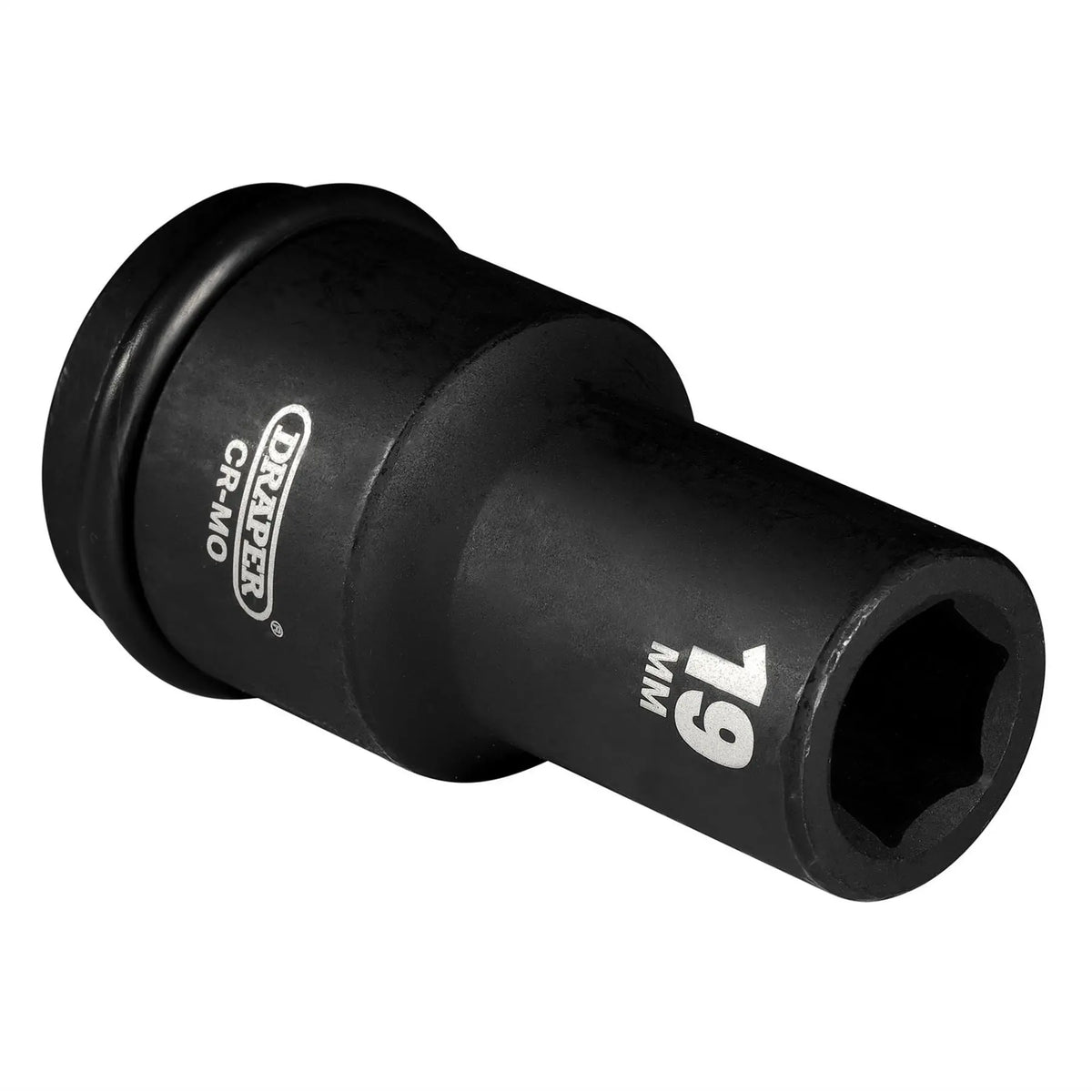 Draper Hi-TORQ® Deep Impact Socket 3/4" Sq. Dr. 19mm 05051 White Rose Tools
