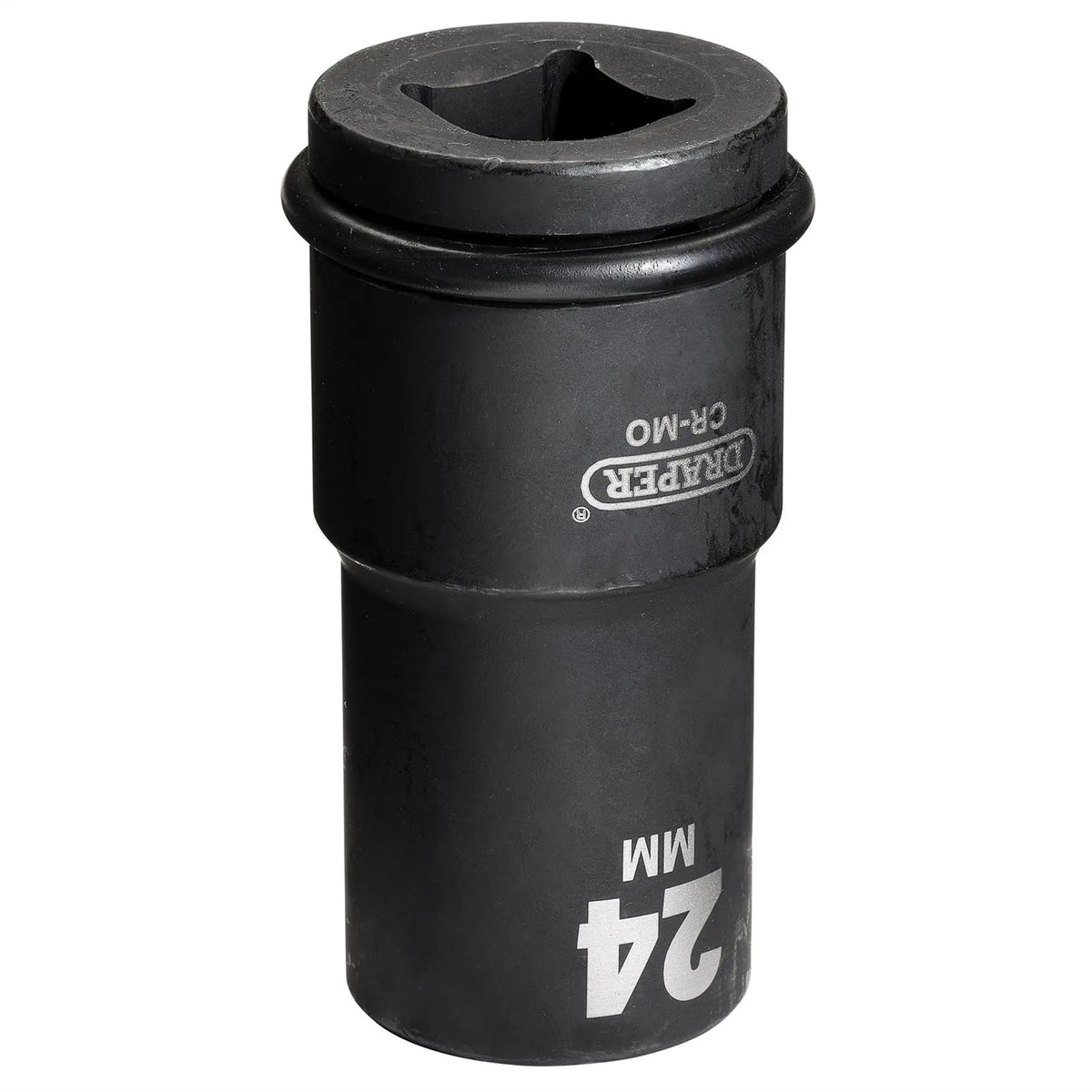 Draper Hi-TORQ® Deep Impact Socket 3/4" Sq. Dr. 24mm 71883 White Rose Tools