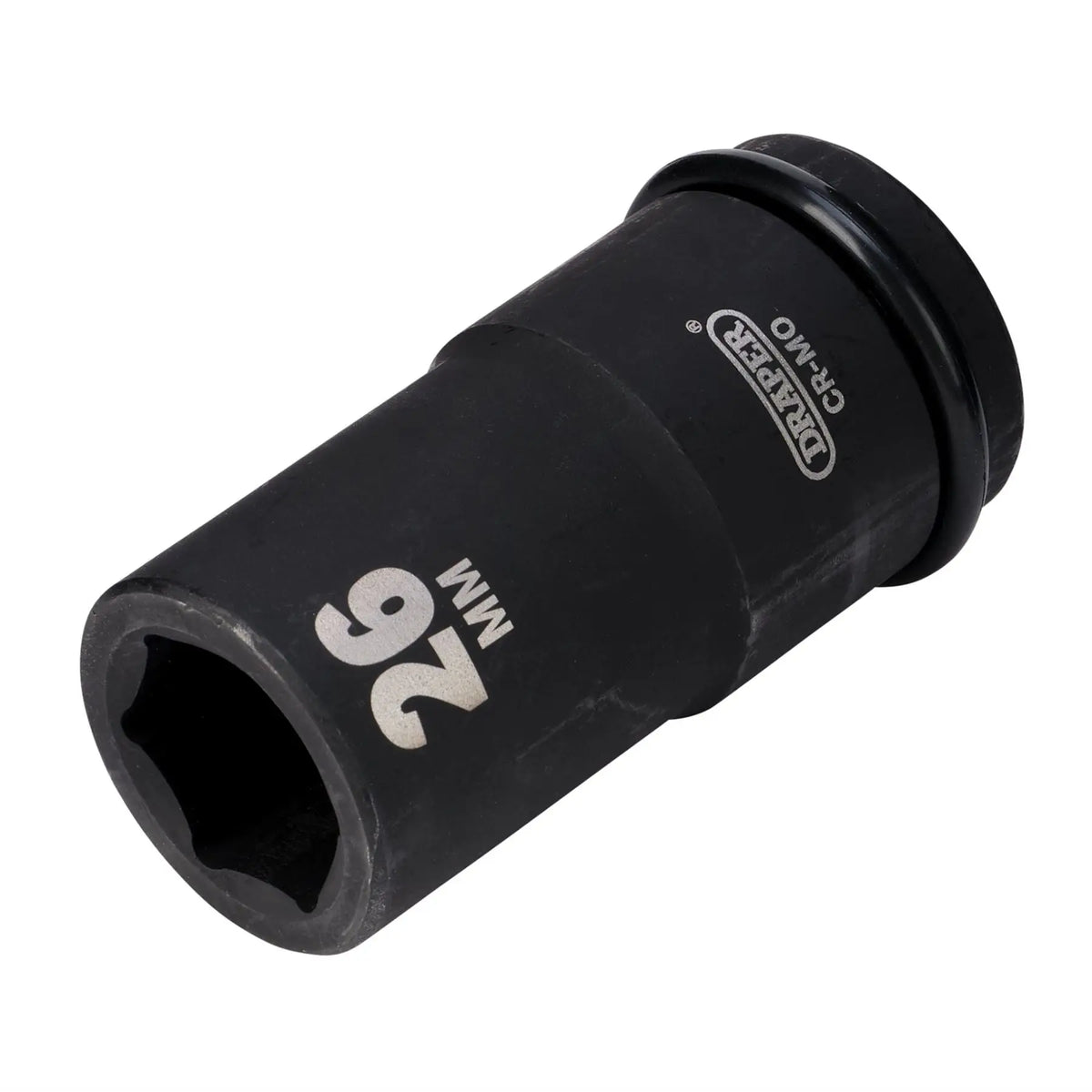 Draper Hi-TORQ® Deep Impact Socket 3/4" Sq. Dr. 26mm 05058 White Rose Tools