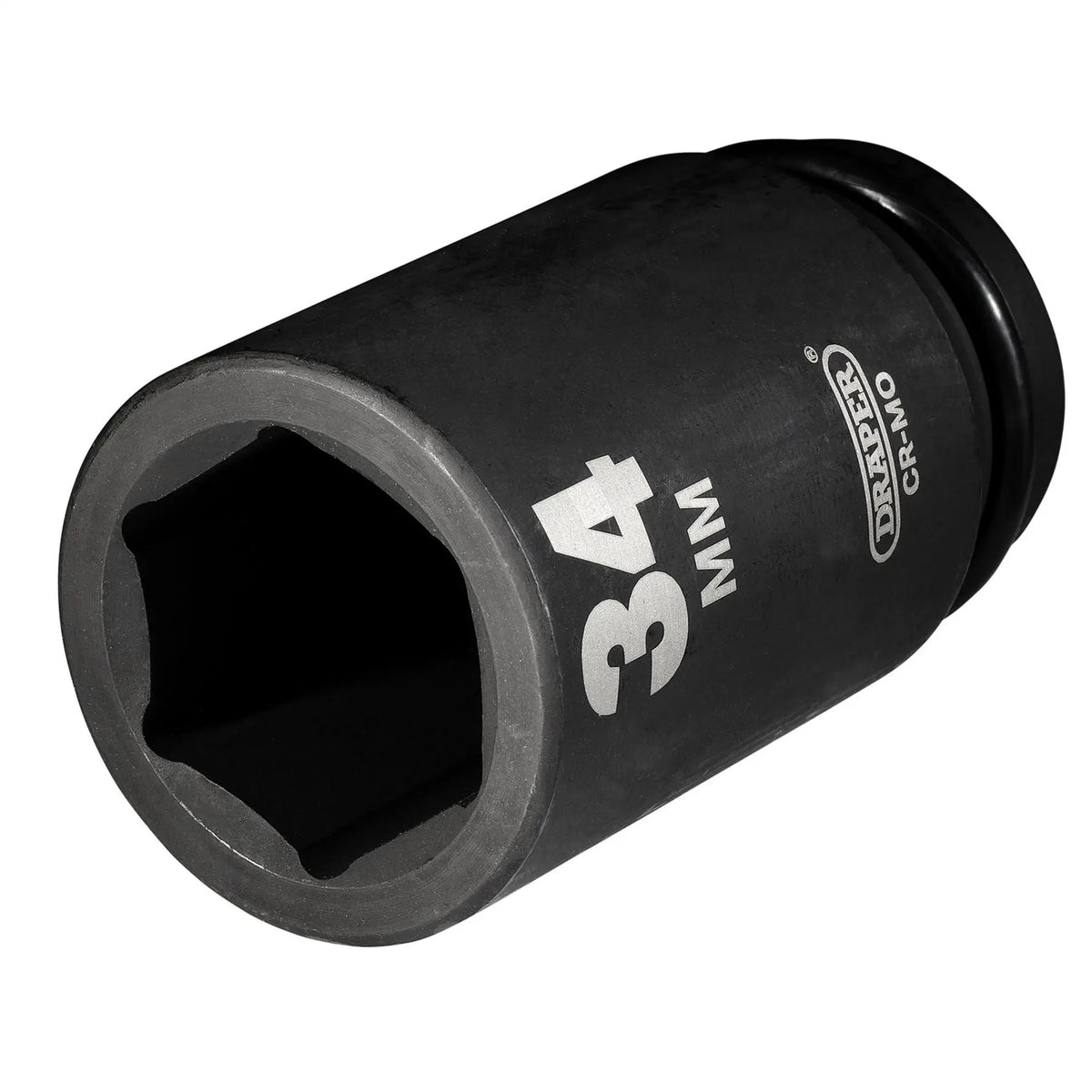 Draper Hi-TORQ® Deep Impact Socket 3/4" Sq. Dr. 34mm 27142 White Rose Tools