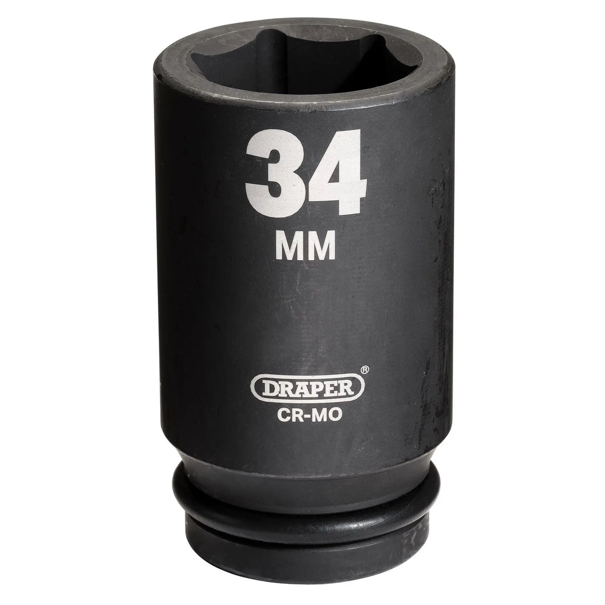 Draper Hi-TORQ® Deep Impact Socket 3/4" Sq. Dr. 34mm 27142 White Rose Tools