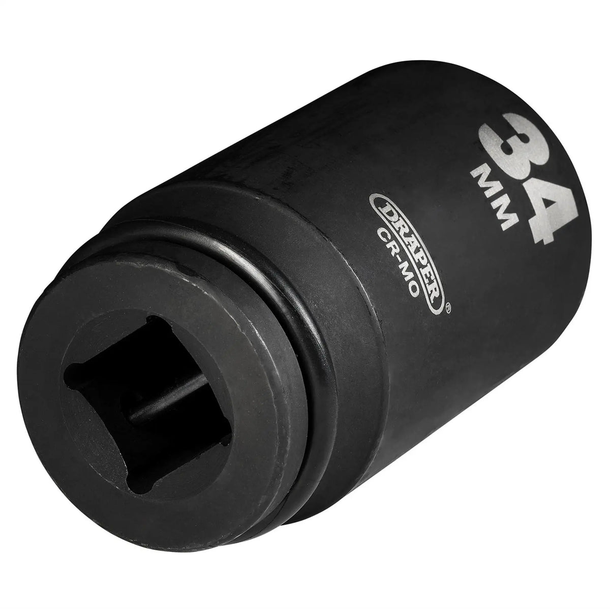 Draper Hi-TORQ® Deep Impact Socket 3/4" Sq. Dr. 34mm 27142 White Rose Tools