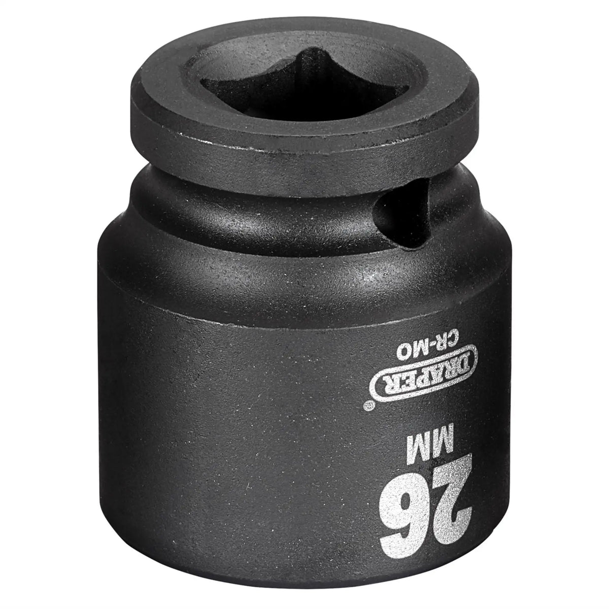 Draper Hi-TORQ® Impact Socket 1/2" Sq. Dr. 26mm 20188 White Rose Tools