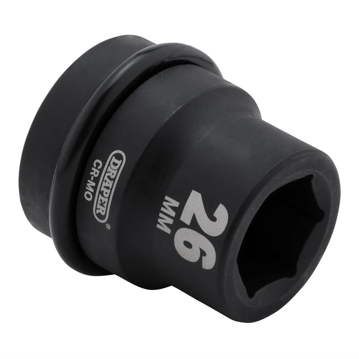 Draper Hi-TORQ® Impact Socket 1" Sq. Dr. 26mm 05107 White Rose Tools