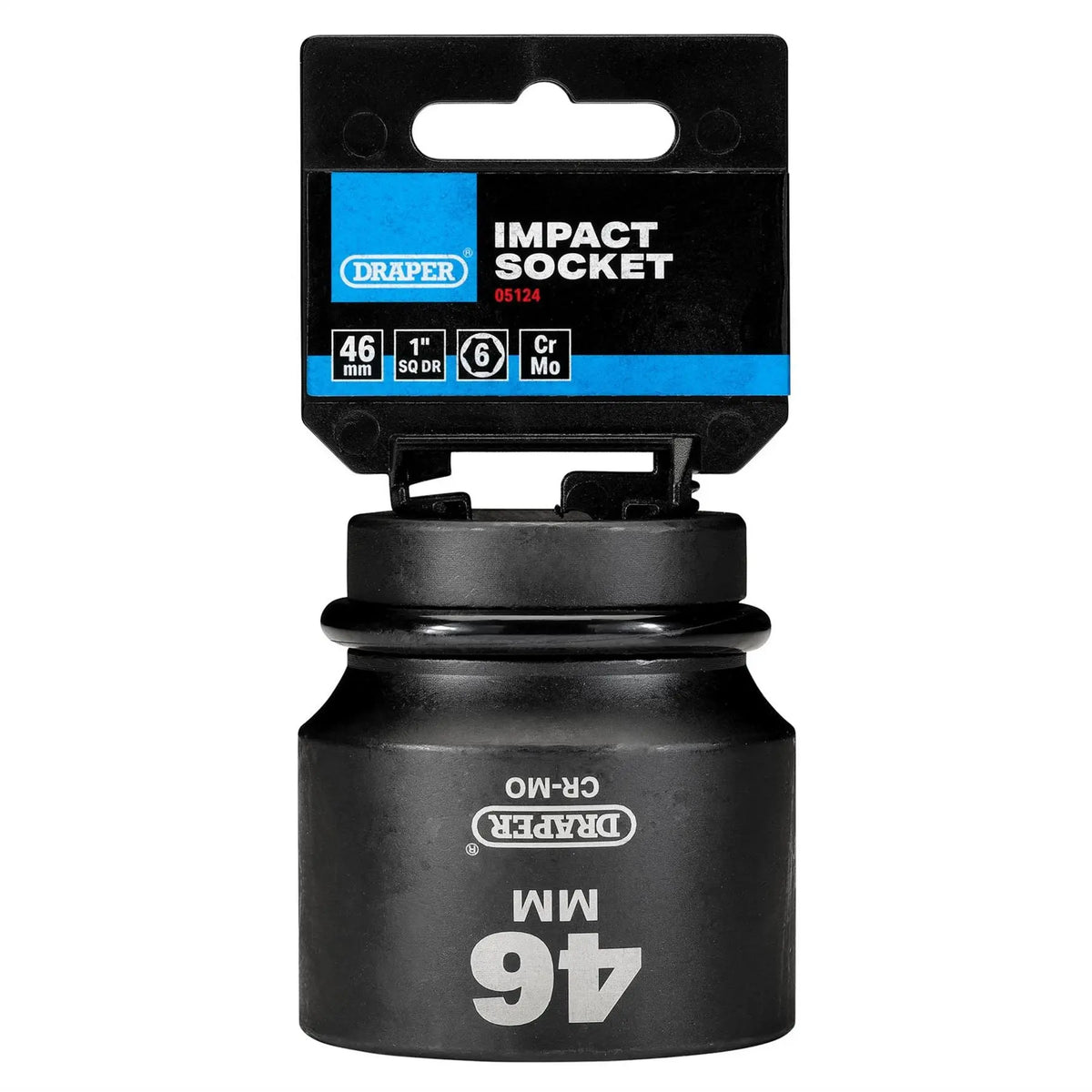 Draper Hi-TORQ® Impact Socket 1" Sq. Dr. 46mm 05124 White Rose Tools