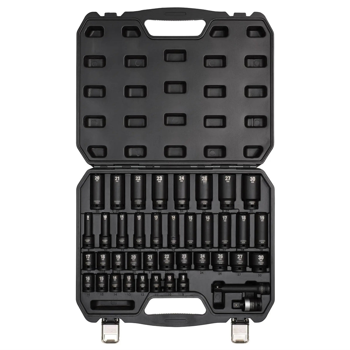 Draper Hi-TORQ® Impact Socket Set 1/2" Sq. Dr. (40 Piece) 07106 White Rose Tools