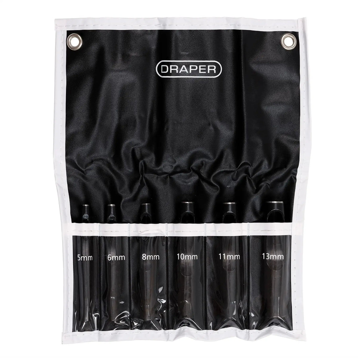 Draper Hollow Punch Set (6 Piece) 25993 White Rose Tools