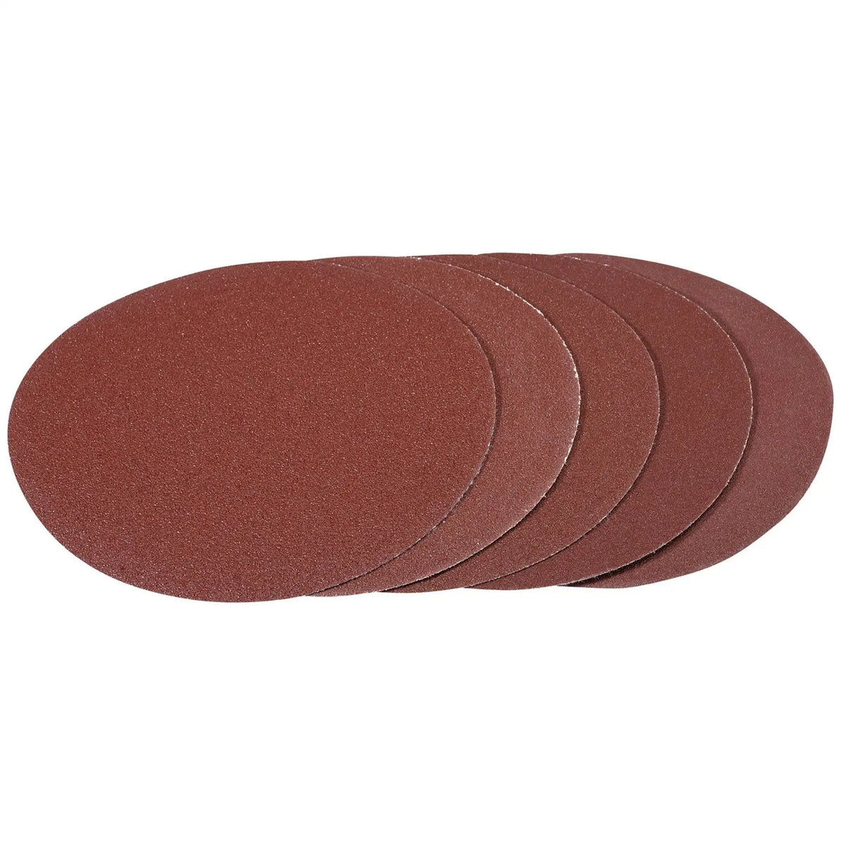 Draper Hook and Loop Aluminium Oxide Sanding Discs 180mm Assorted Grit (Pack of 5) 93428 White Rose Tools