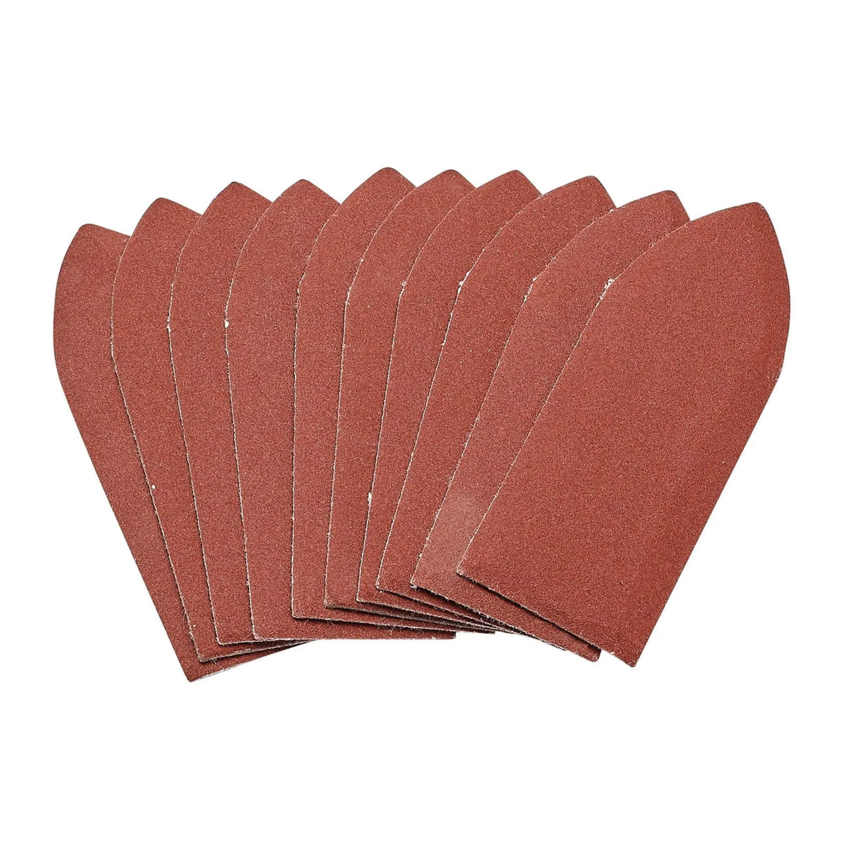 Draper Hook and Loop Aluminium Oxide Sanding Sheets 32 x 92mm 240 Grit (Pack of 10) 99263 White Rose Tools