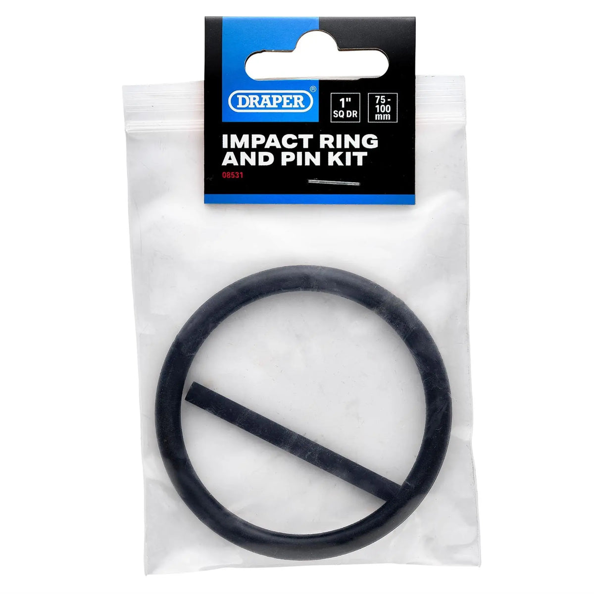 Draper Impact Ring and Pin Kit 1" Sq. Dr. 75-100mm 08531 White Rose Tools