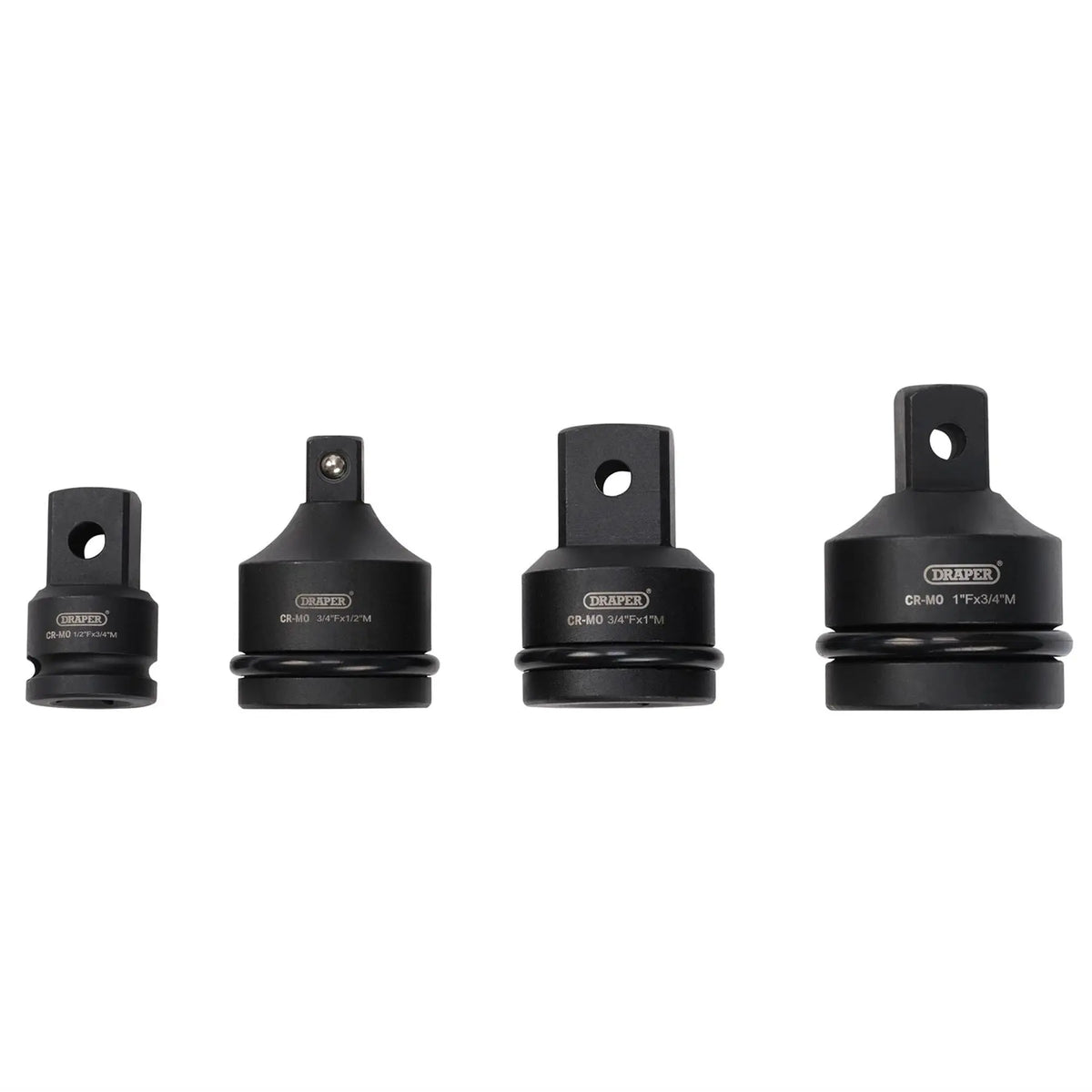 Draper Impact Socket Adaptor Set (8 Piece) 83271 White Rose Tools