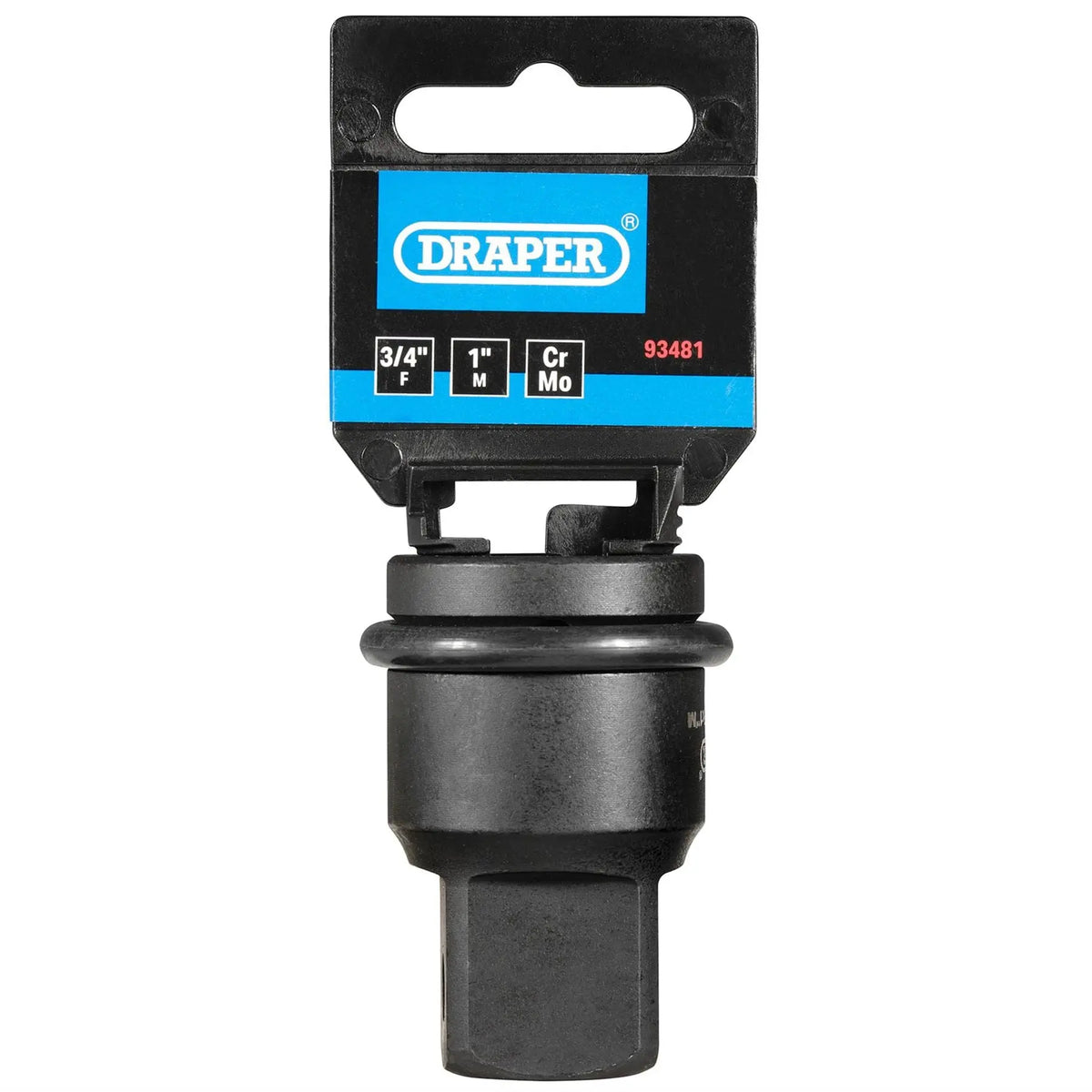 Draper Impact Socket Converter 3/4"(F) x 1"(M) 93481 White Rose Tools