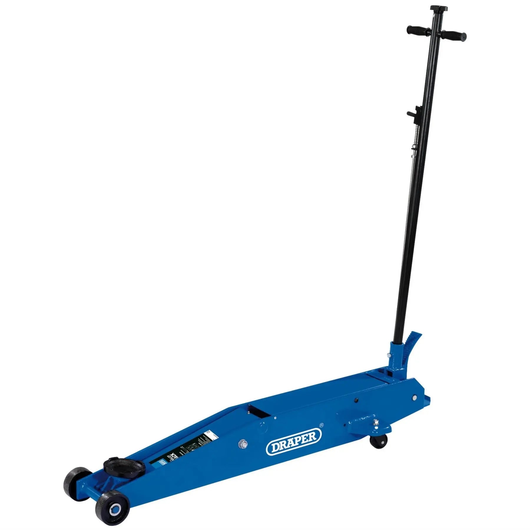 Draper Long Chassis Trolley Jack 3 Tonne 03463 White Rose Tools