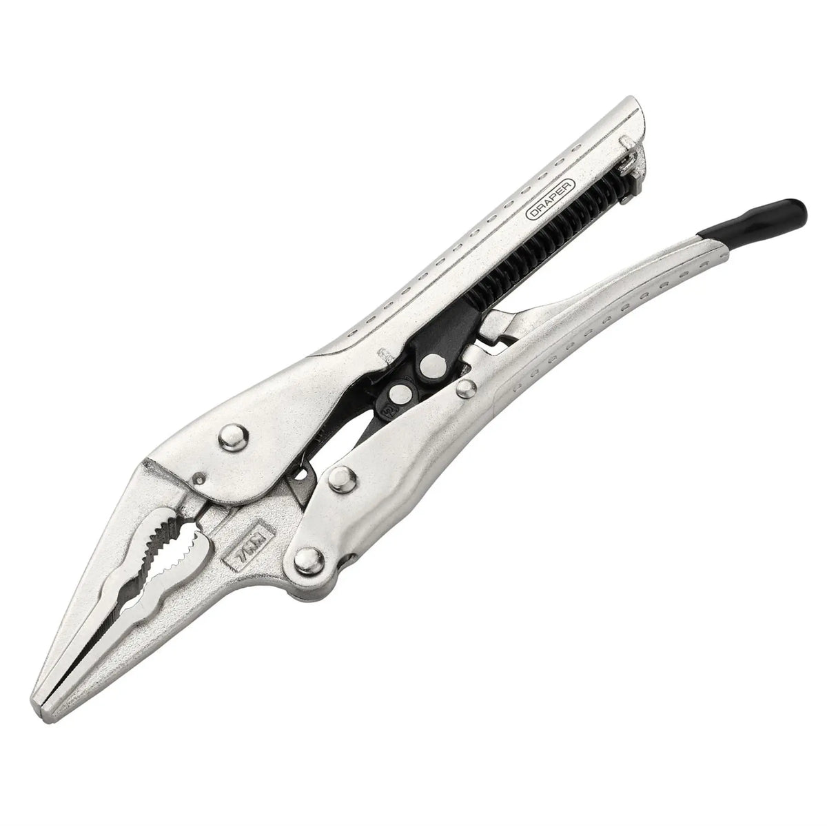 Draper Long Nose Locking Pliers 200mm 07099 White Rose Tools