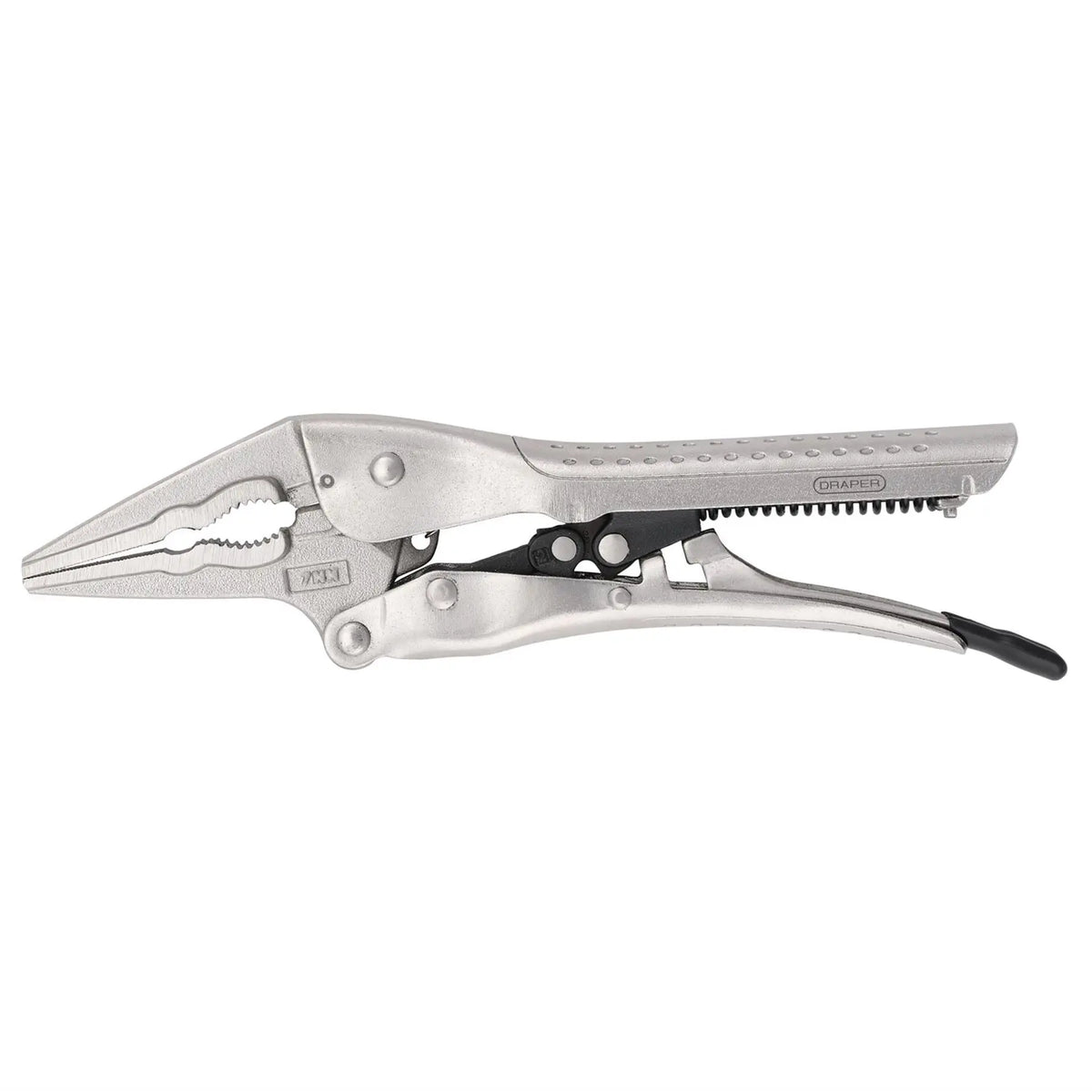 Draper Long Nose Locking Pliers 200mm 07099 White Rose Tools