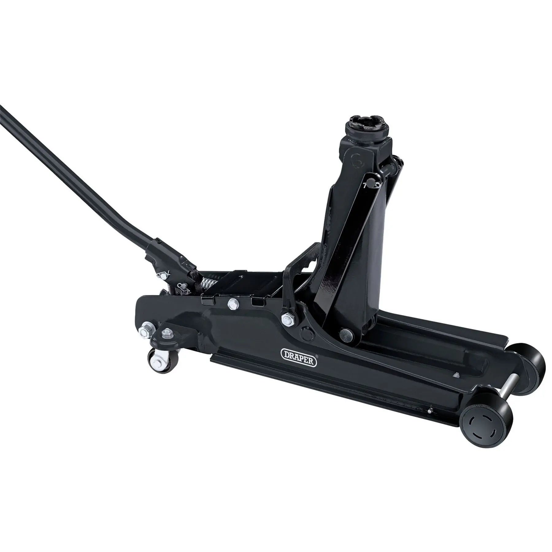 Draper Low Entry Trolley Jack 2 Tonne 02082 White Rose Tools