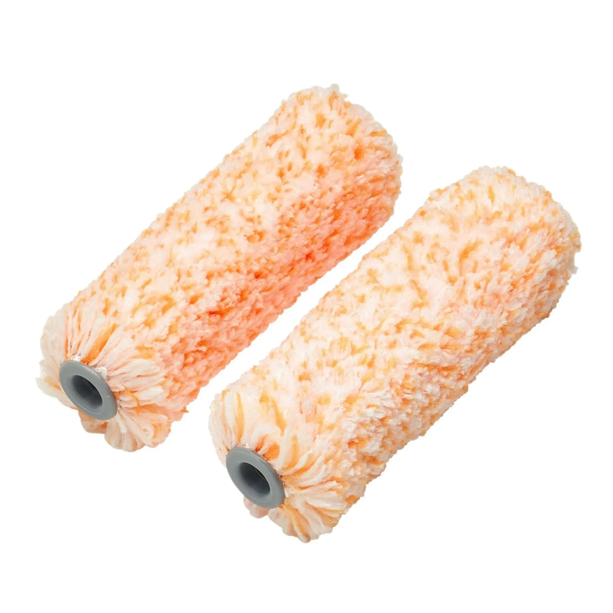 Draper Medium Pile Microfibre Roller Sleeves 4"/100mm (Pack of 2) 20799 White Rose Tools