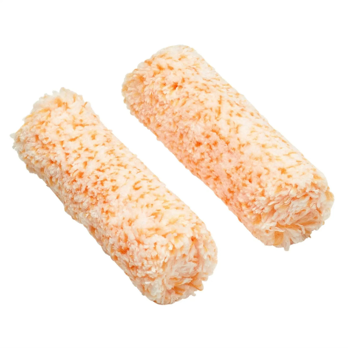 Draper Medium Pile Microfibre Roller Sleeves 4"/100mm (Pack of 2) 20799 White Rose Tools