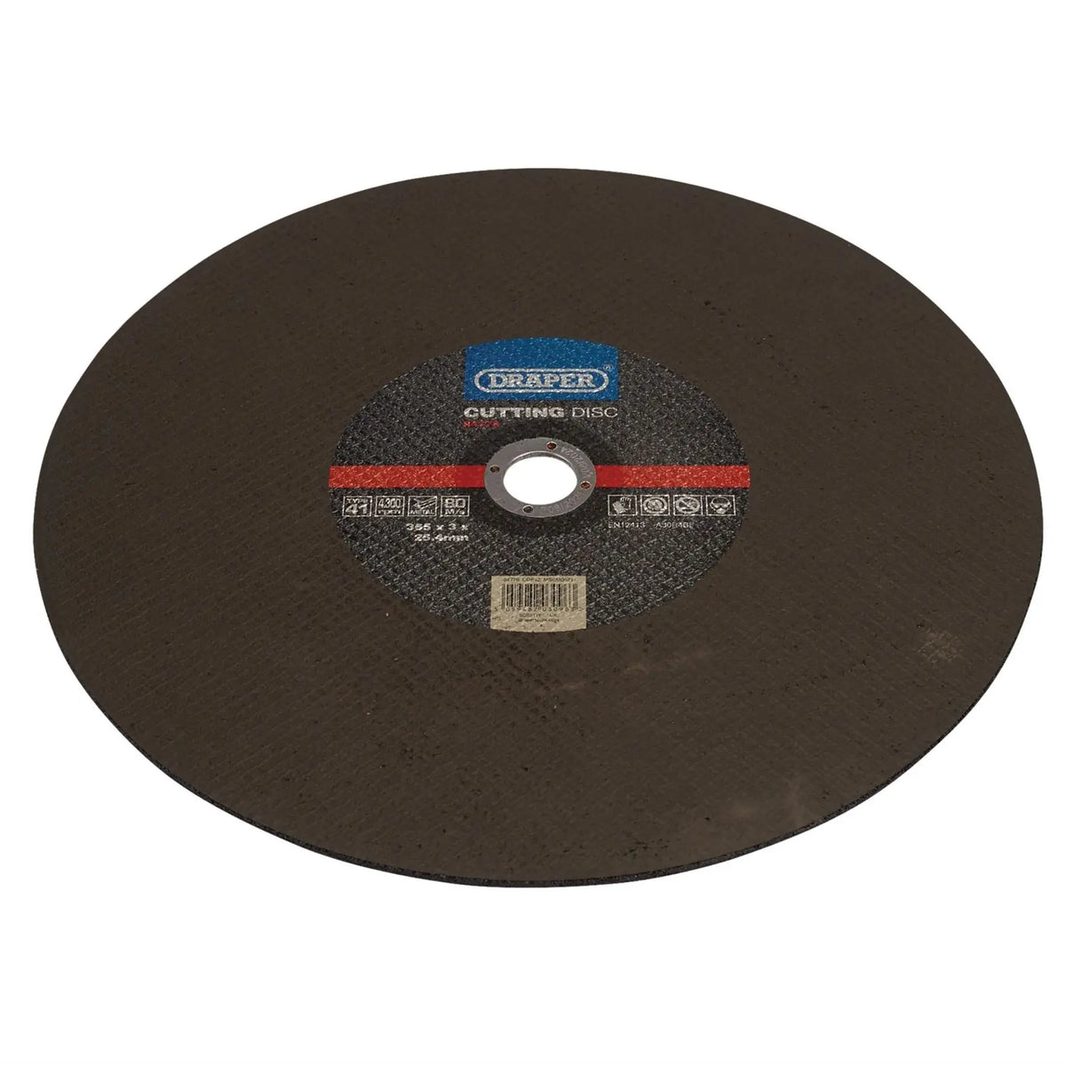 Draper Metal Cutting Disc 355 x 3 x 25.4mm 94778 White Rose Tools