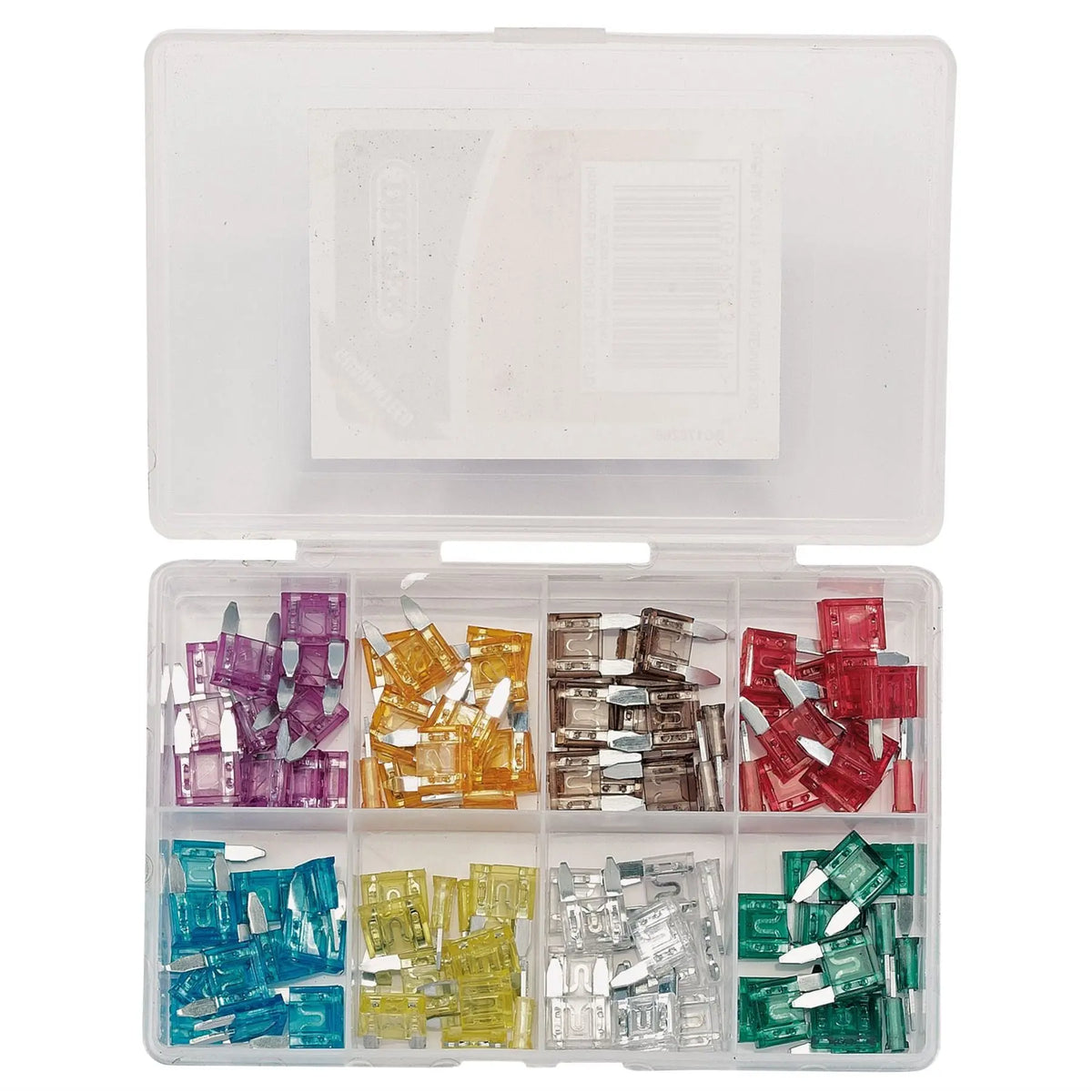 Draper Mini Automotive Plug-In Fuse Assortment (100 Piece) 24311 White Rose Tools