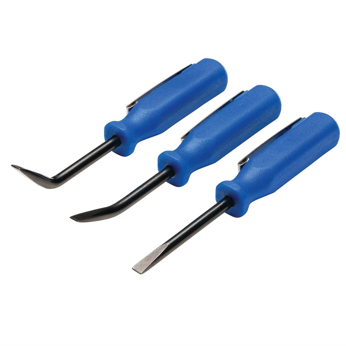 Draper Mini Pry Bar Set 125mm Blue (3 Piece) 30598 White Rose Tools
