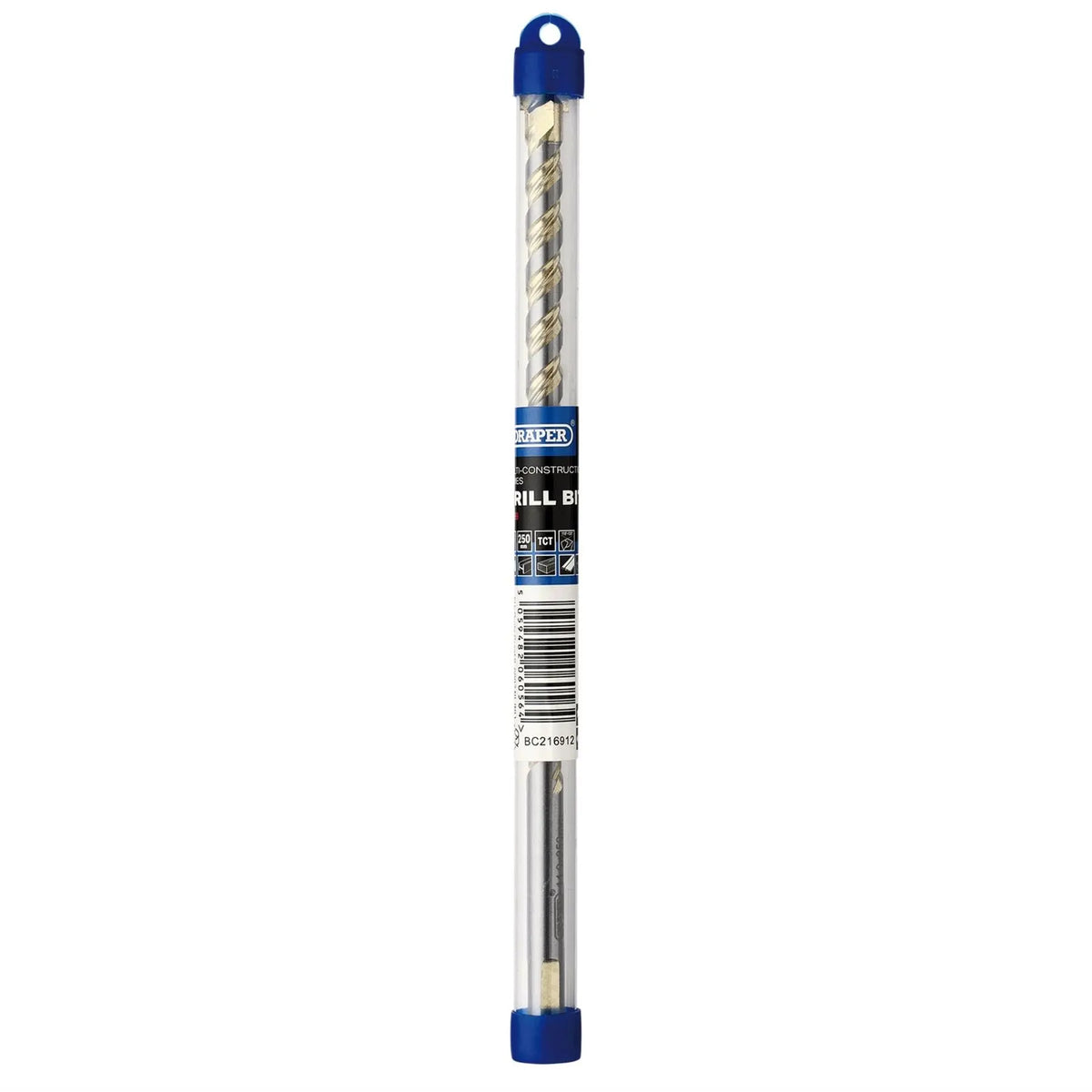 Draper Multi Construction TCT Drill Bit 14 x 250mm 09099 White Rose Tools