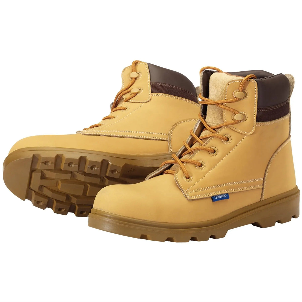 Draper Nubuck Style Safety Boots Size 12 S1 P SRC 85971 White Rose Tools