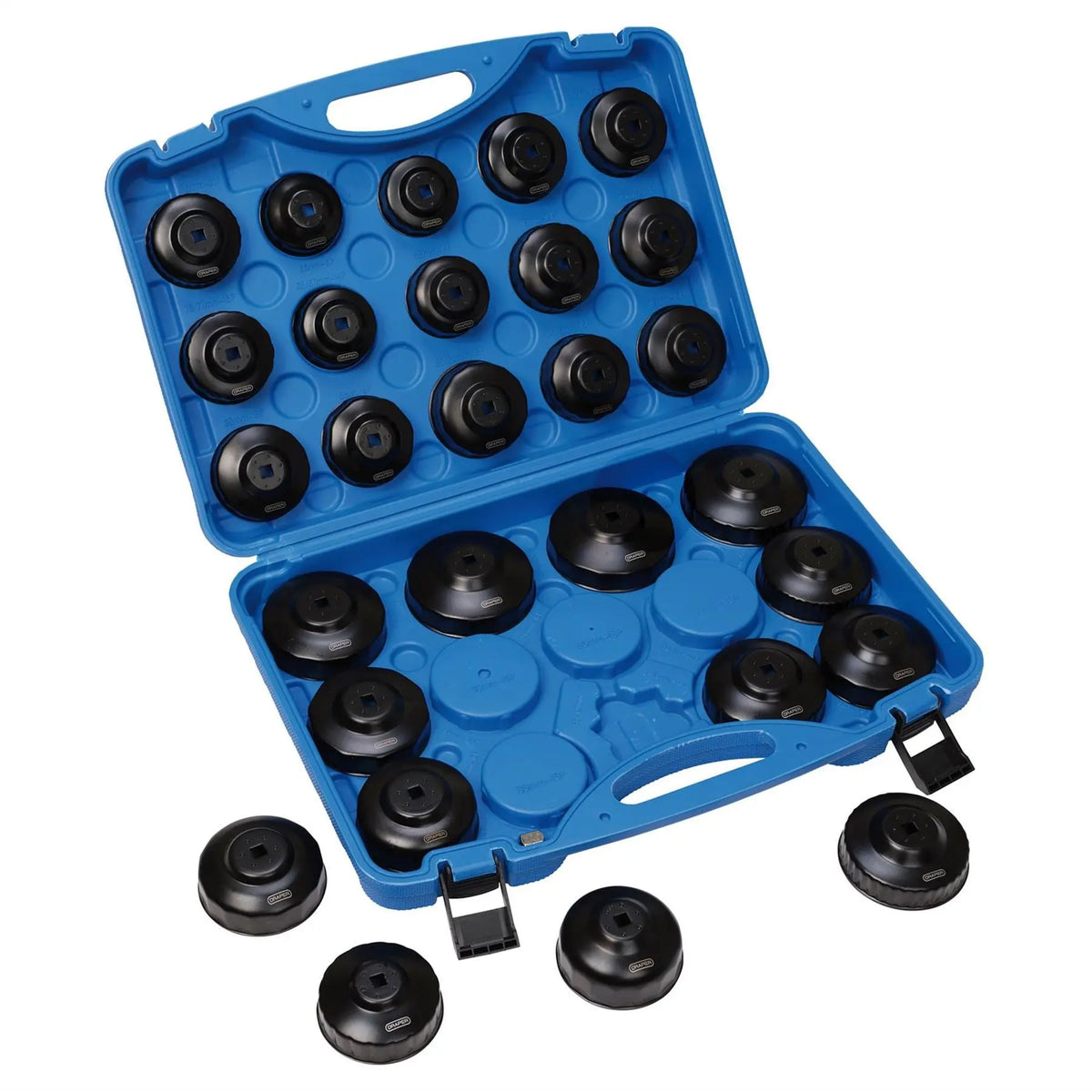 Draper Oil Filter Cap Wrench Set (30 Piece) 27752 White Rose Tools