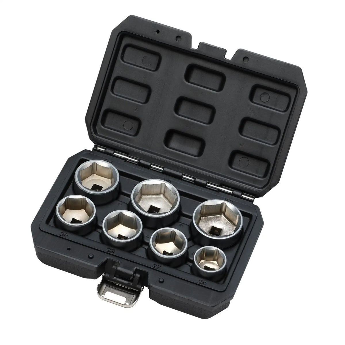 Draper Oil Filter Socket Set 3/8" Sq. Dr. (7 Piece) 02747 White Rose Tools