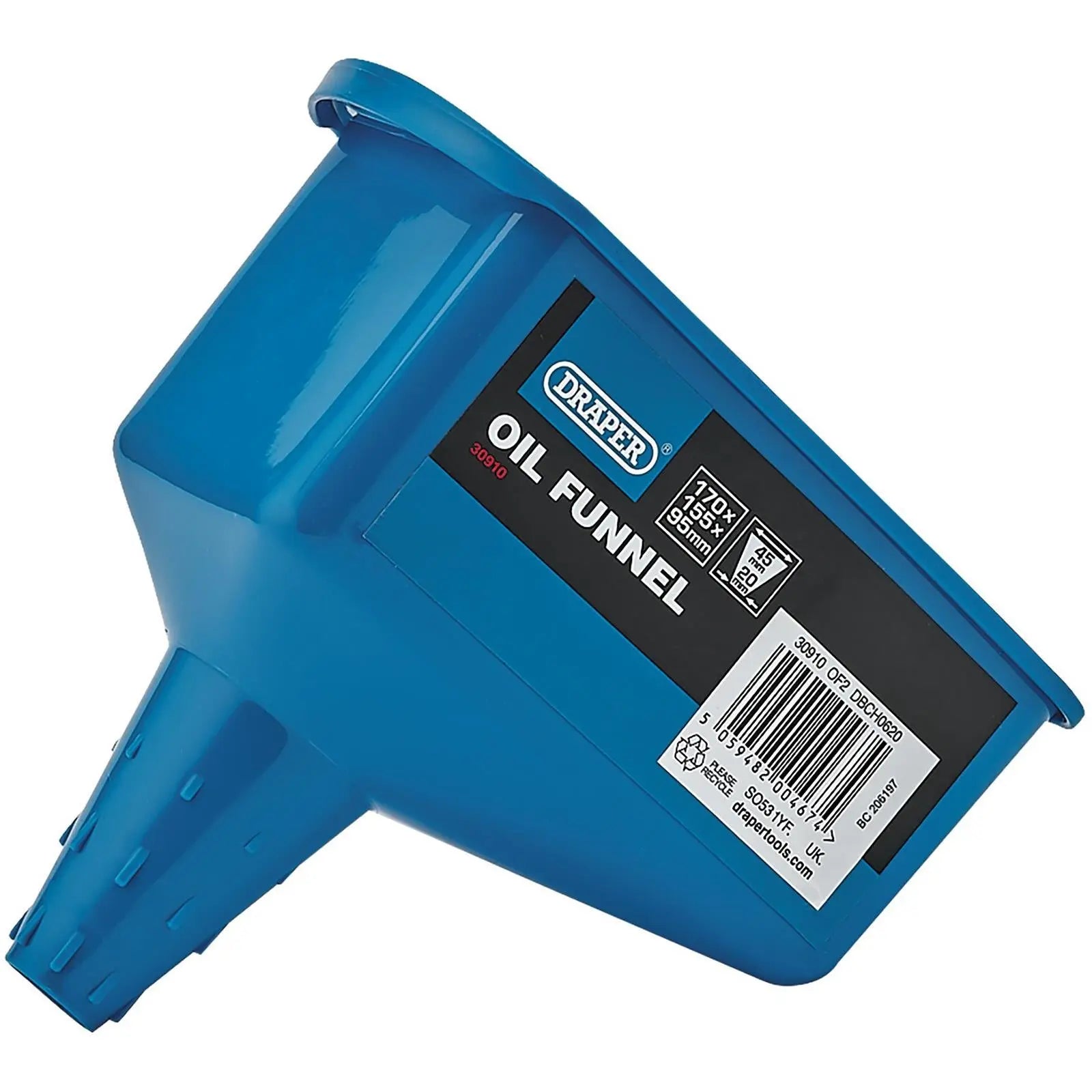 Draper Oil Funnel 600ml Polypropylene