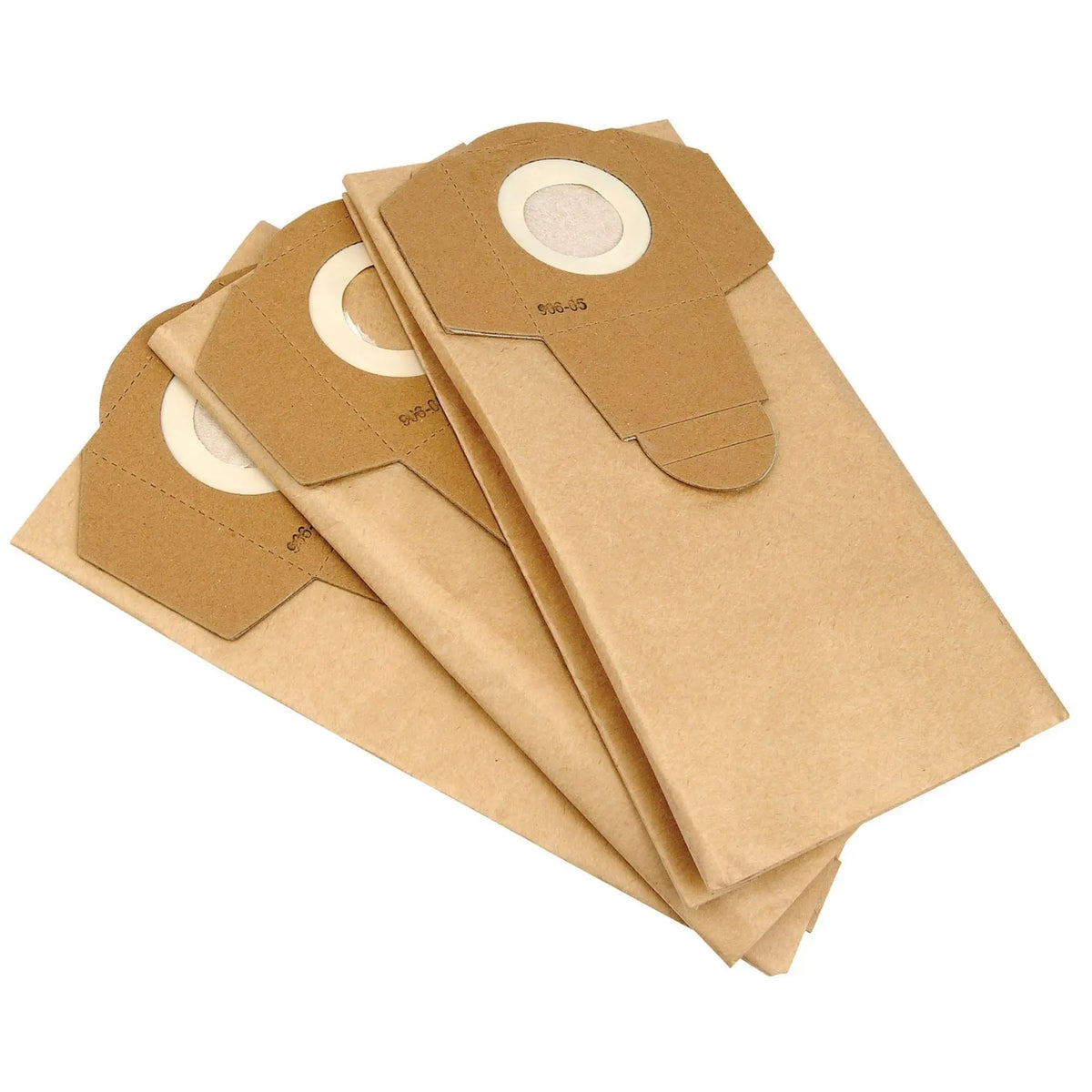 Draper Paper Dust Bags for WDV20ASS (Pack of 3) 19103 White Rose Tools