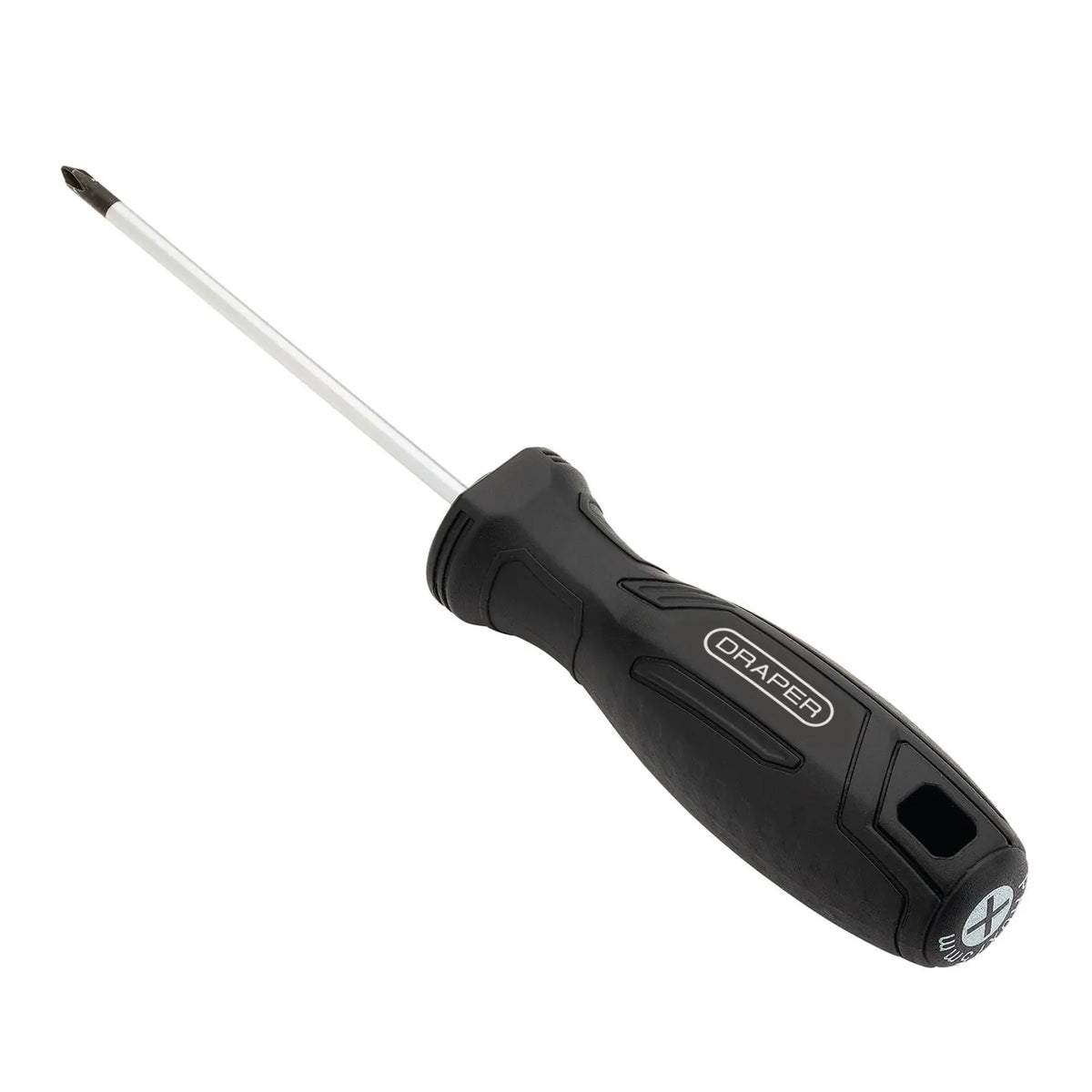 Draper Phillips Hard Grip Screwdriver PH0 x 75mm 13491 White Rose Tools