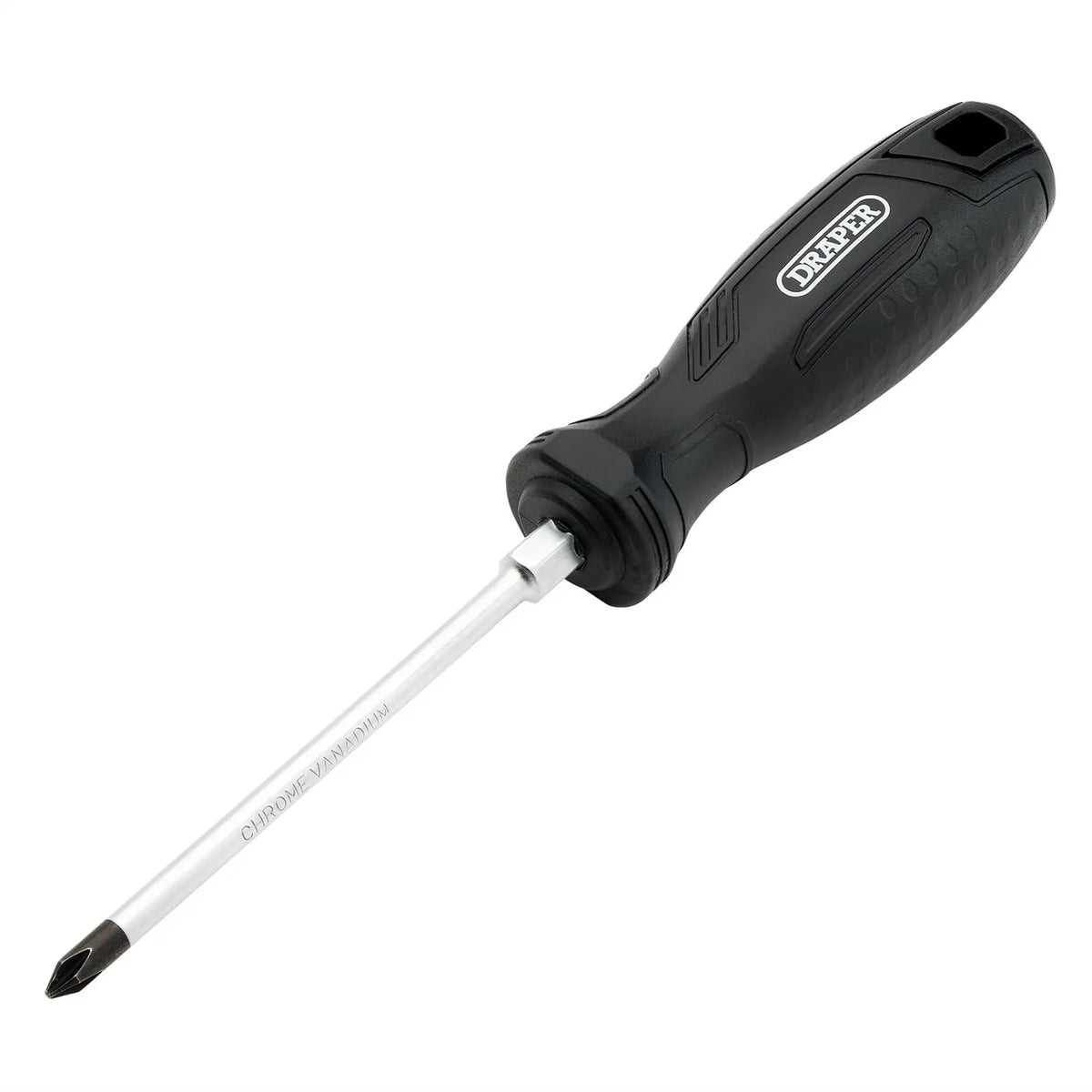 Draper Phillips Hard Grip Screwdriver PH1 x 100mm 13492 White Rose Tools