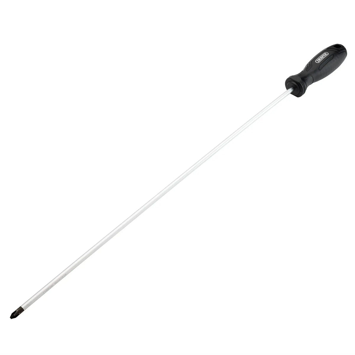 Draper Phillips Hard Grip Screwdriver PH2 x 450mm 13497 White Rose Tools