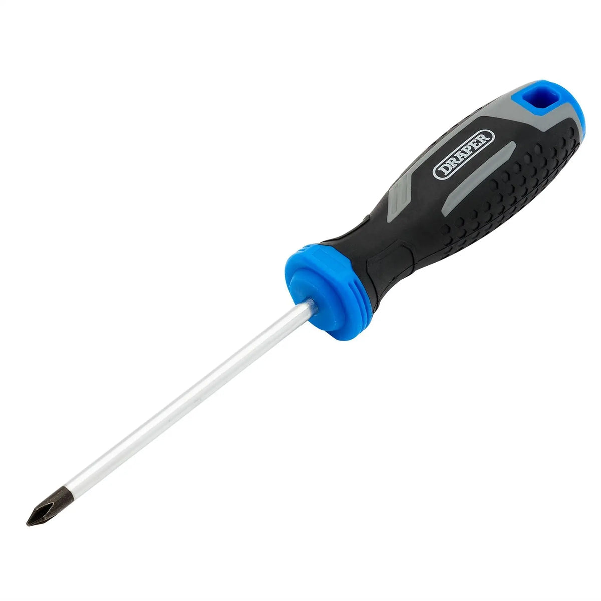 Draper Phillips Soft Grip Screwdriver PH1 x 100mm 13360 White Rose Tools