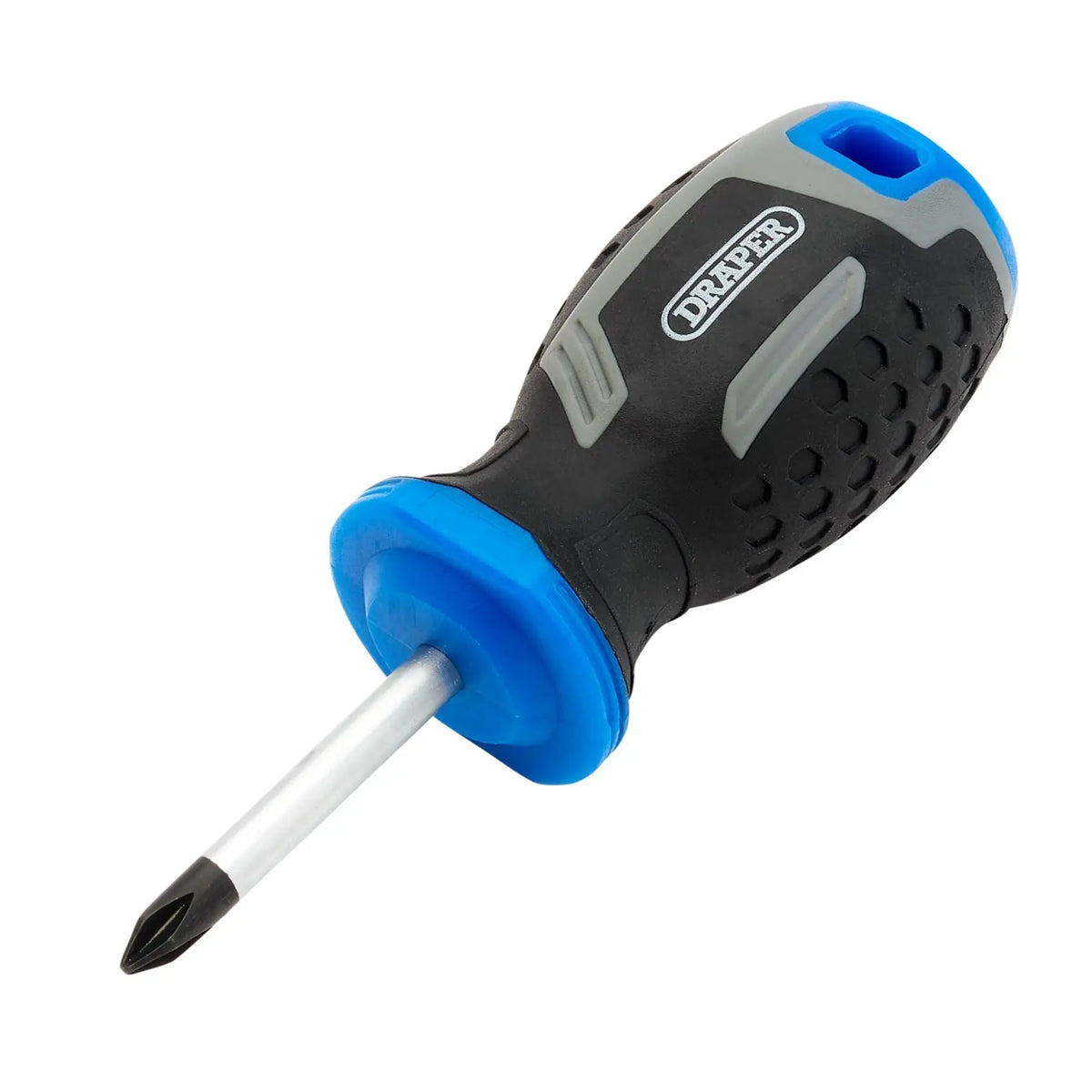 Draper Phillips Soft Grip Screwdriver PH1 x 38mm 13356 White Rose Tools
