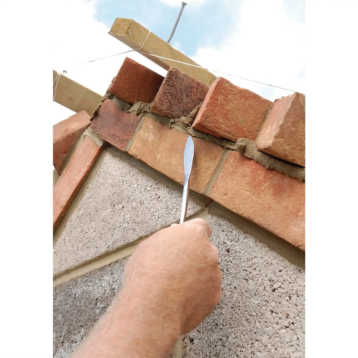 Draper Plasterers Trowel and Square Tool 235mm 90083 White Rose Tools