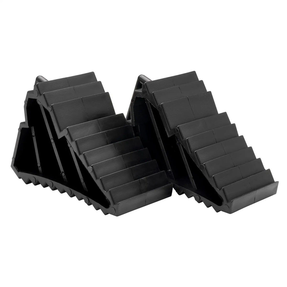Draper Plastic Wheel Chocks 2 Tonne (Pair) 20212 White Rose Tools