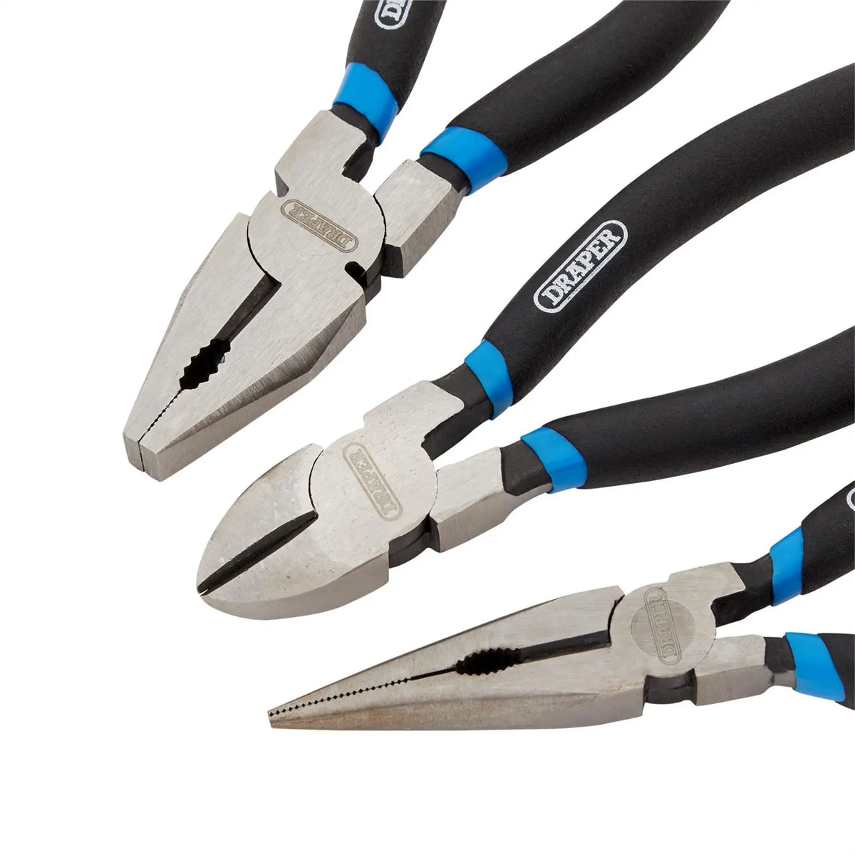 Draper Pliers Set (3 Piece) 07056 White Rose Tools