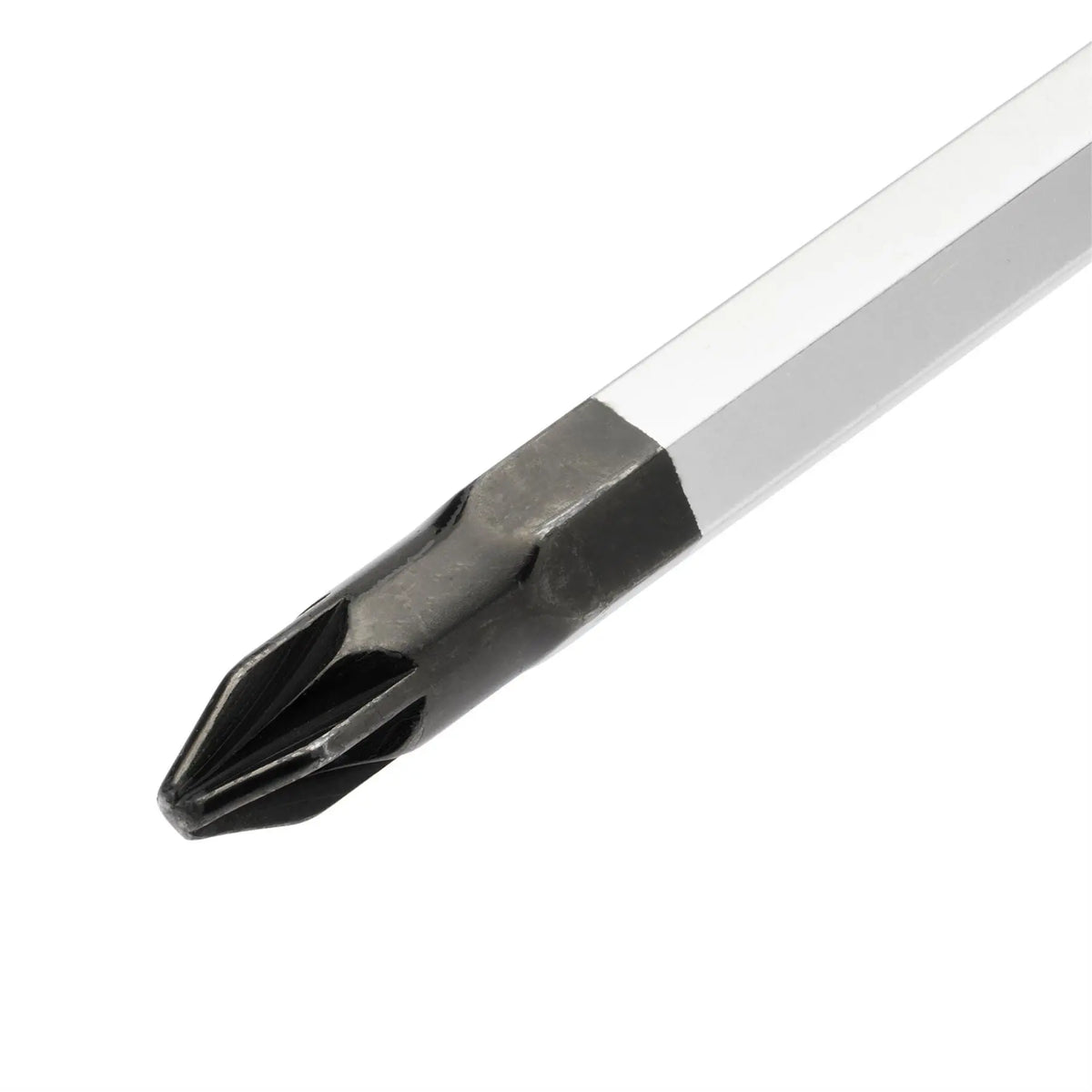Draper Pound Thru Pozi Soft Grip Screwdriver PZ1 x 100mm 13447 White Rose Tools