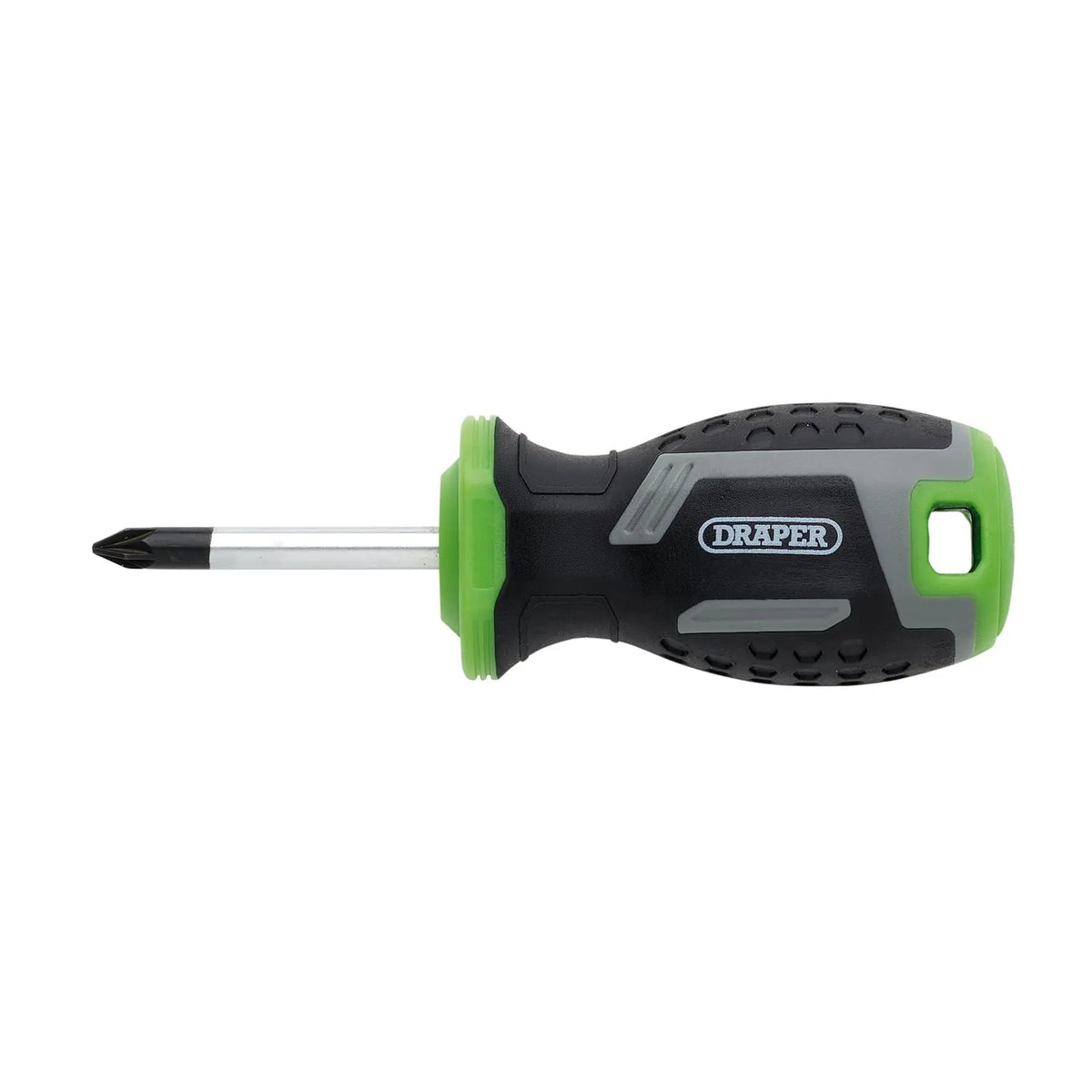 Draper Pozi Soft Grip Screwdriver PZ1 x 38mm 13367 White Rose Tools