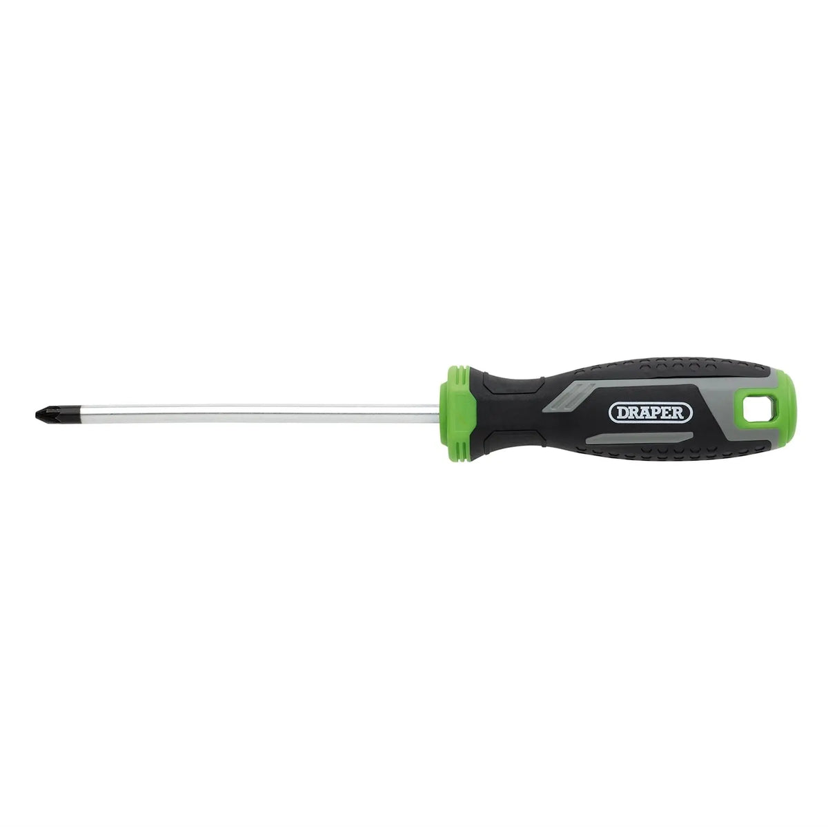 Draper Pozi Soft Grip Screwdriver PZ2 x 125mm 13372 White Rose Tools