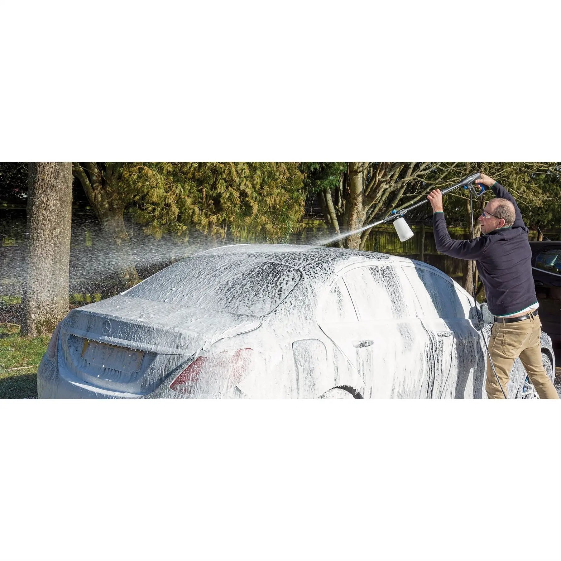 Draper Pressure Washer Snow Foam Lance for 98678 & 98679 01827 White Rose Tools