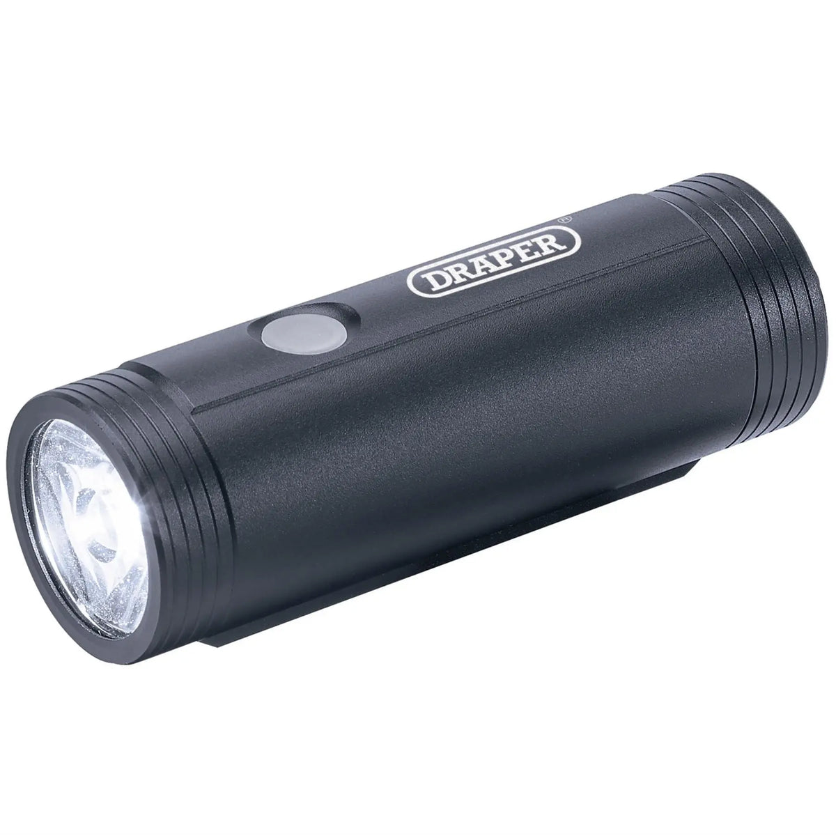Draper Rechargeable LED Bicycle Front Light 38203 White Rose Tools