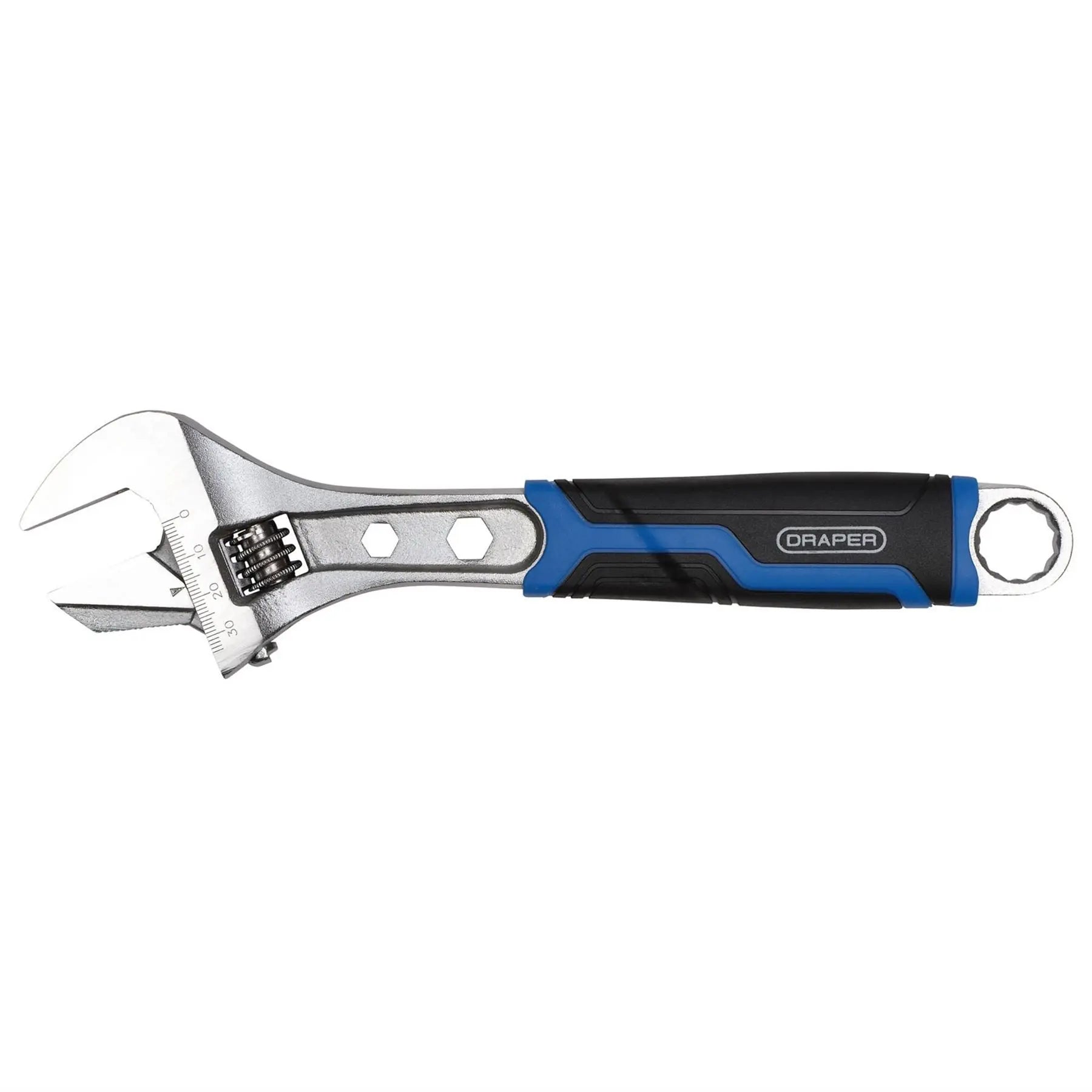 Draper Reversible Adjustable Wrench 250mm 03825 White Rose Tools