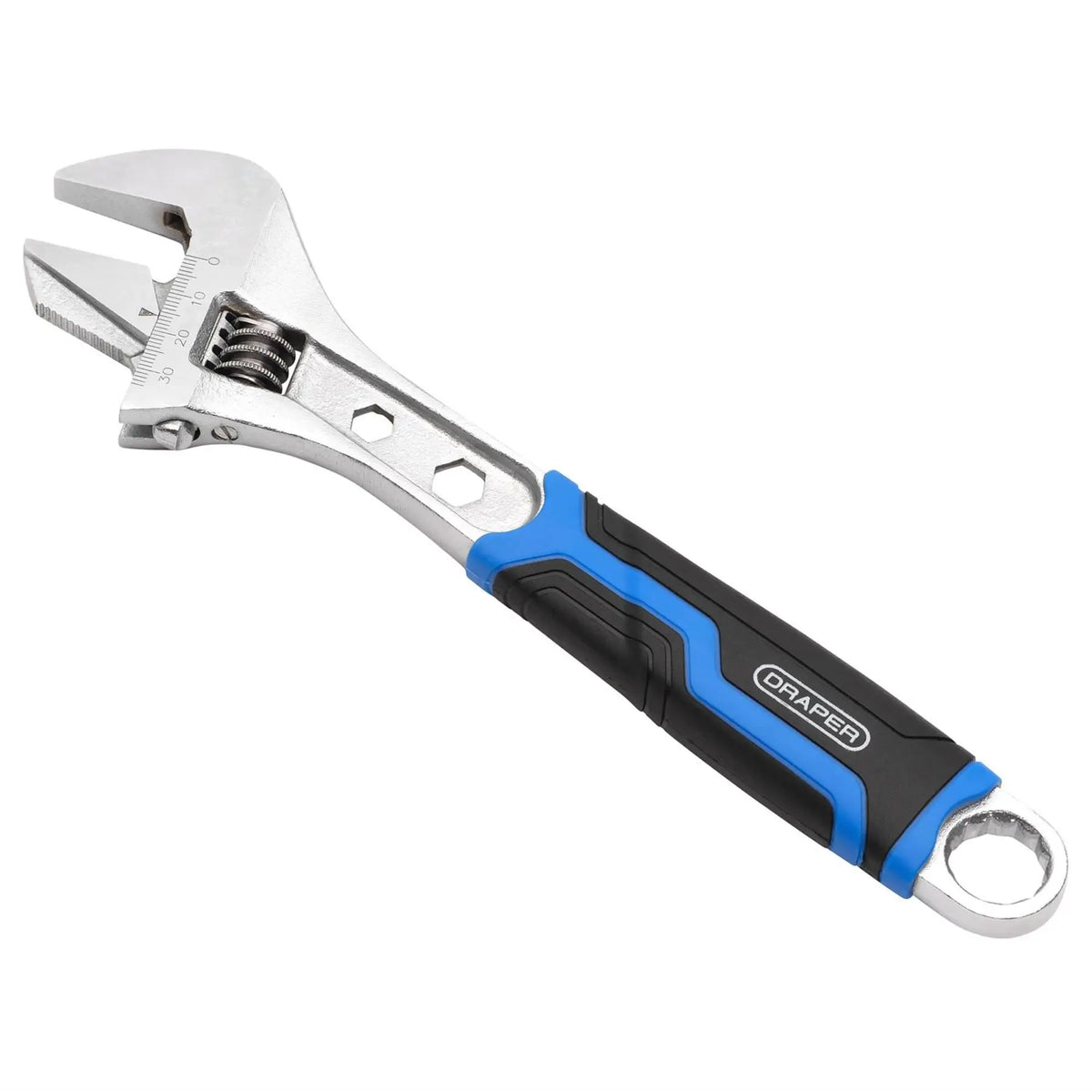 Draper Reversible Adjustable Wrench 250mm 03825 White Rose Tools